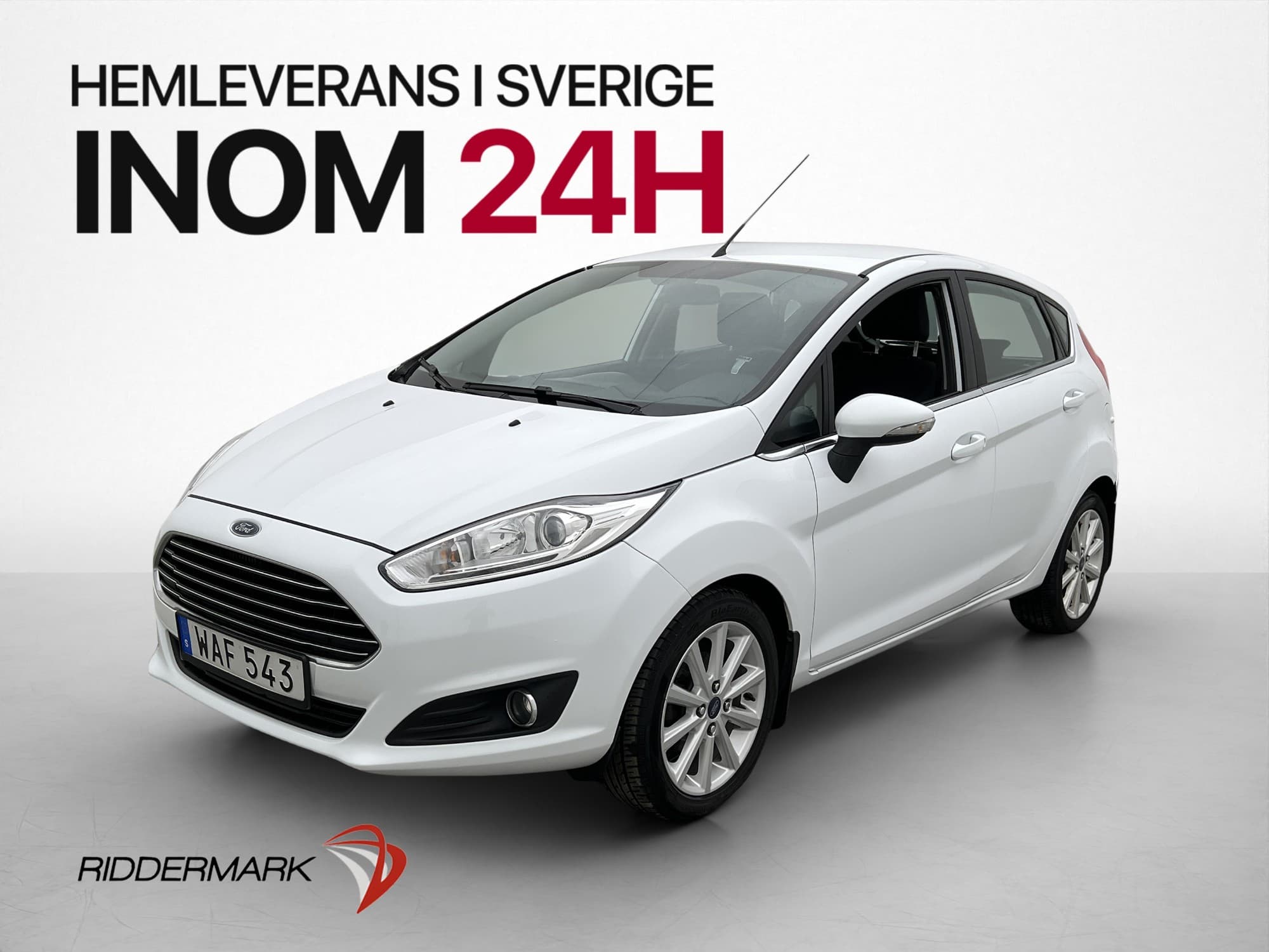Ford Fiesta 1.0 EcoBoost 100hk Titanium Bluetooth Kamrembytt