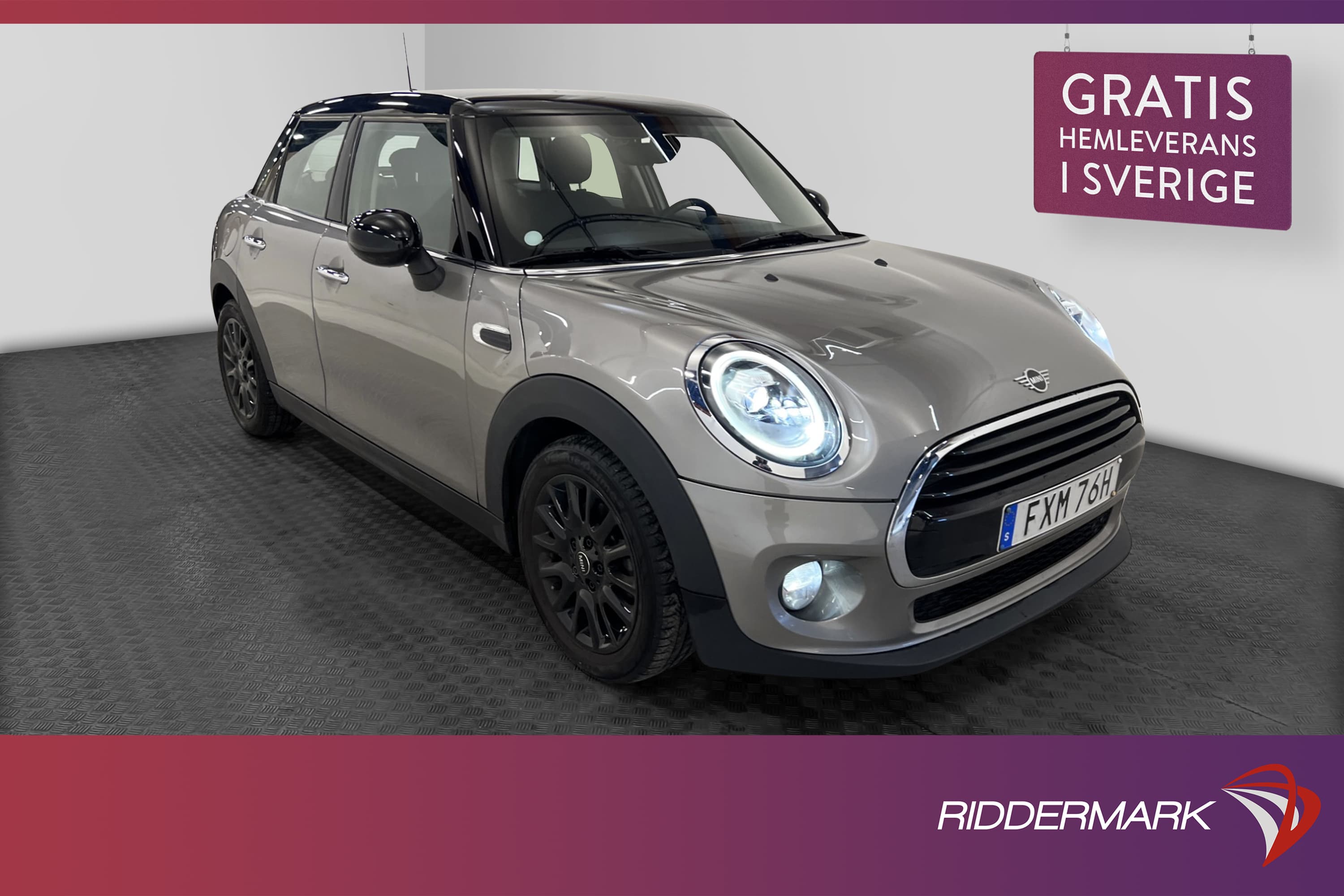 MINI Cooper 136hk Pepper II Excitement Sensorer Välservad
