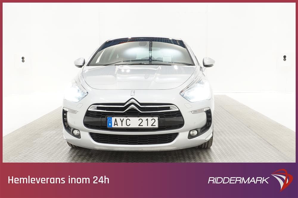Citroën DS5 2.0 HDi 163hk Style Pano HUD Drag PDC 0,59l/mil