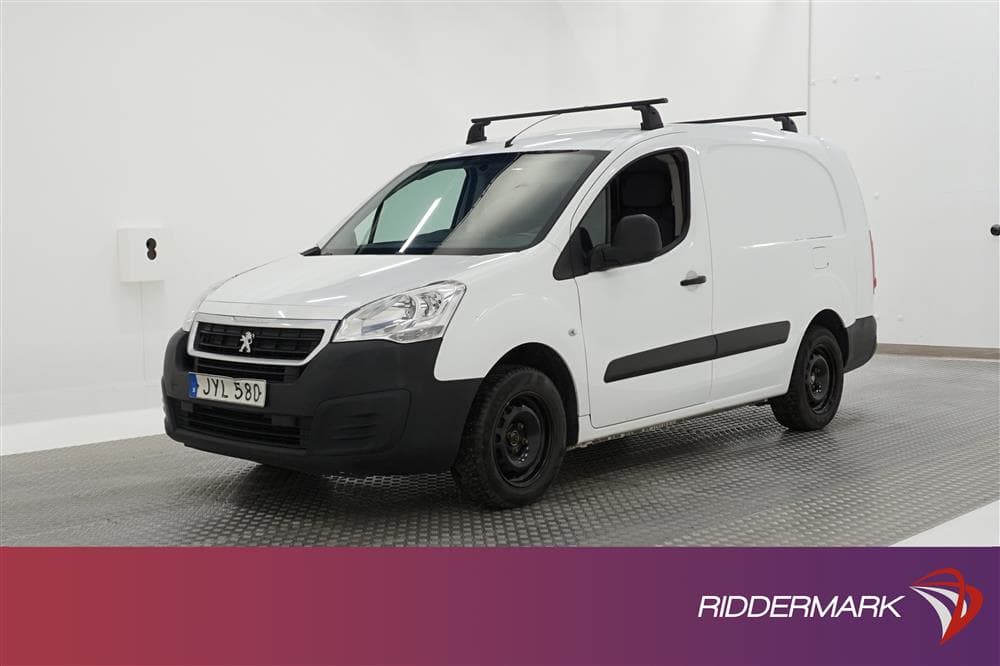 Peugeot Partner 1.6HDI Automat 100hk Eu6 L2 Dragkrok 3-Sits