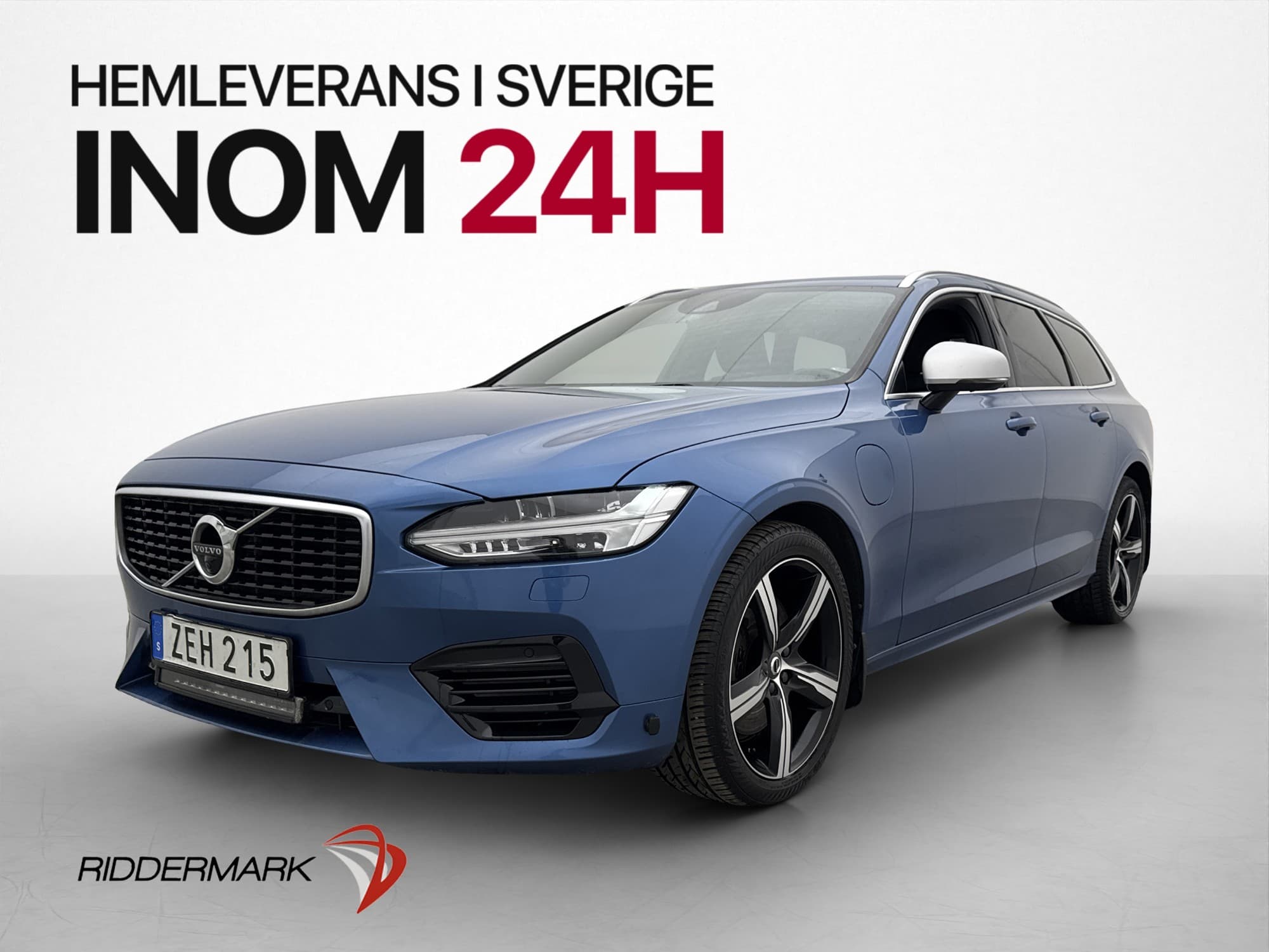 Volvo V90 Recharge T8 AWD R-Design HUD H/K 360° Navi Värm