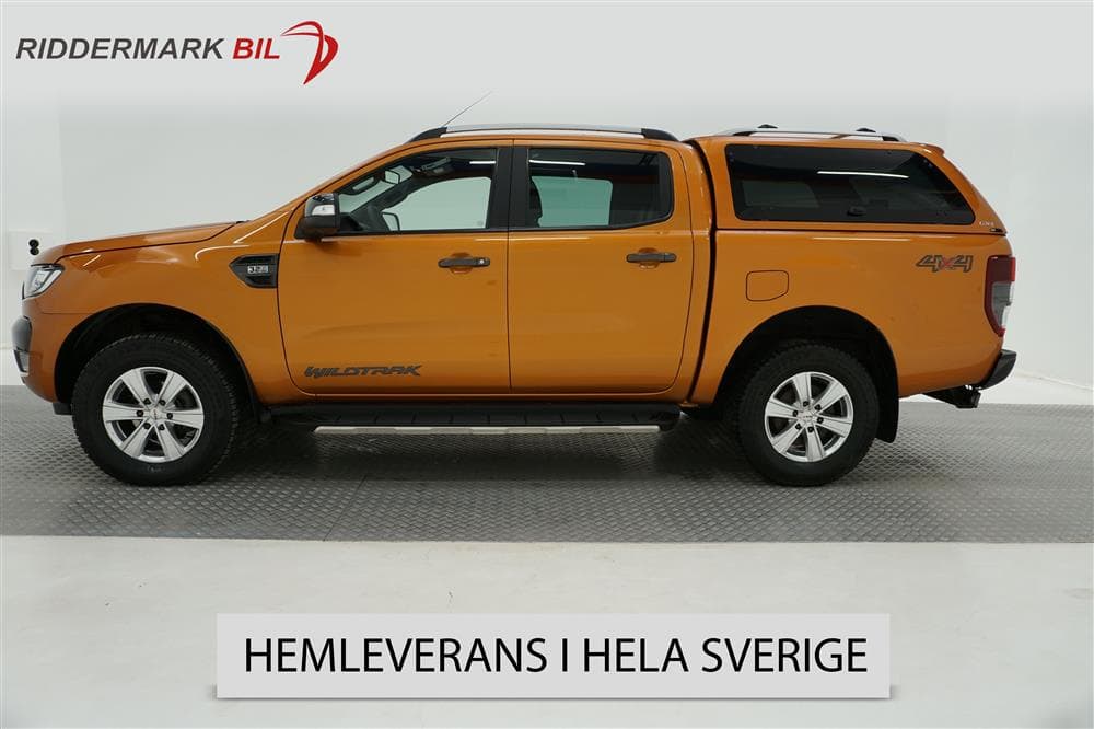 Ford Ranger Wildtrak 3.2 TDCi Eu6 4WD 200hk Värmare Moms