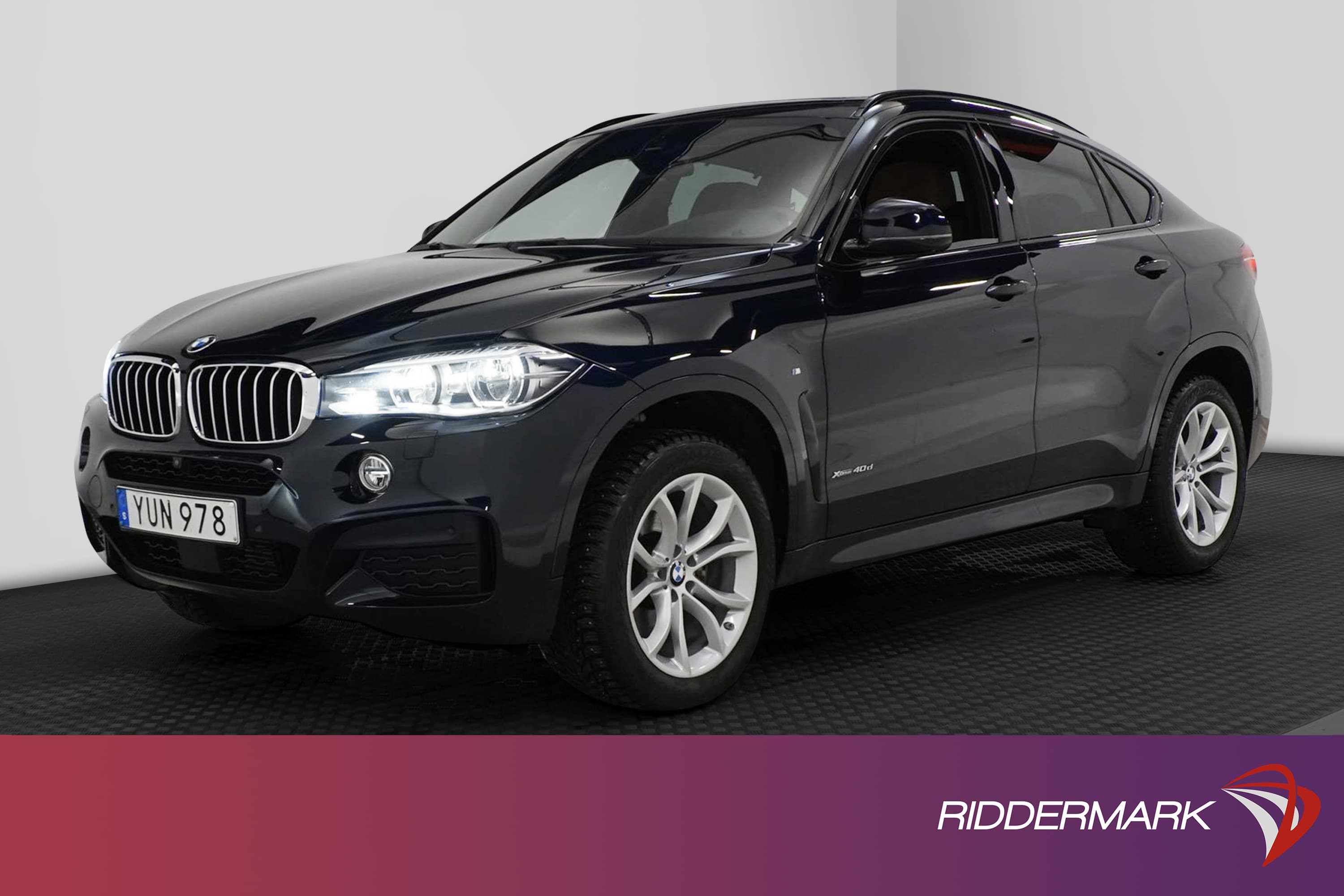 BMW X6 xDrive40d 313hk Innovation