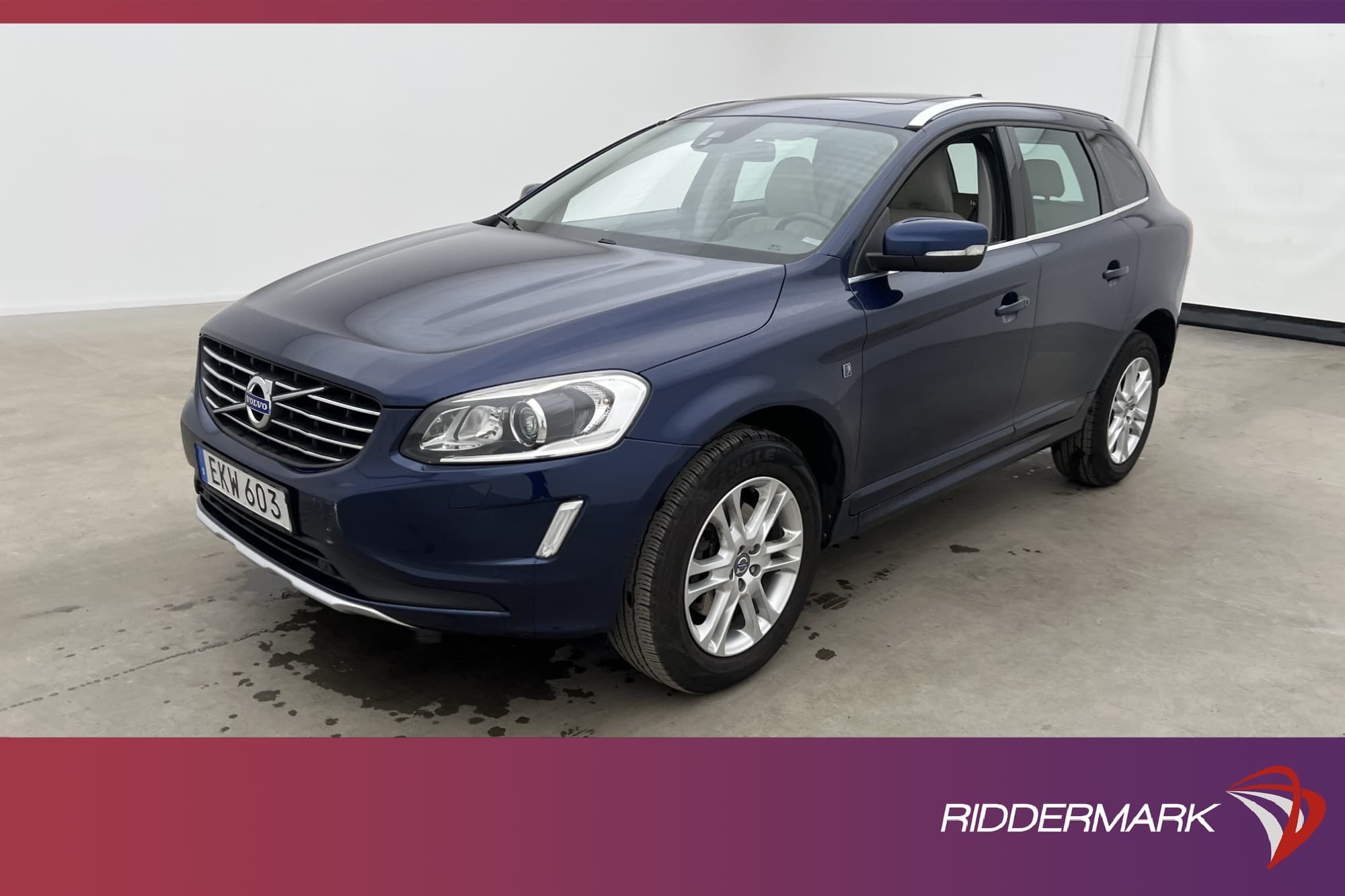 Volvo XC60 D4 AWD 181hk Ocean Race Värmare Skinn Pano Navi