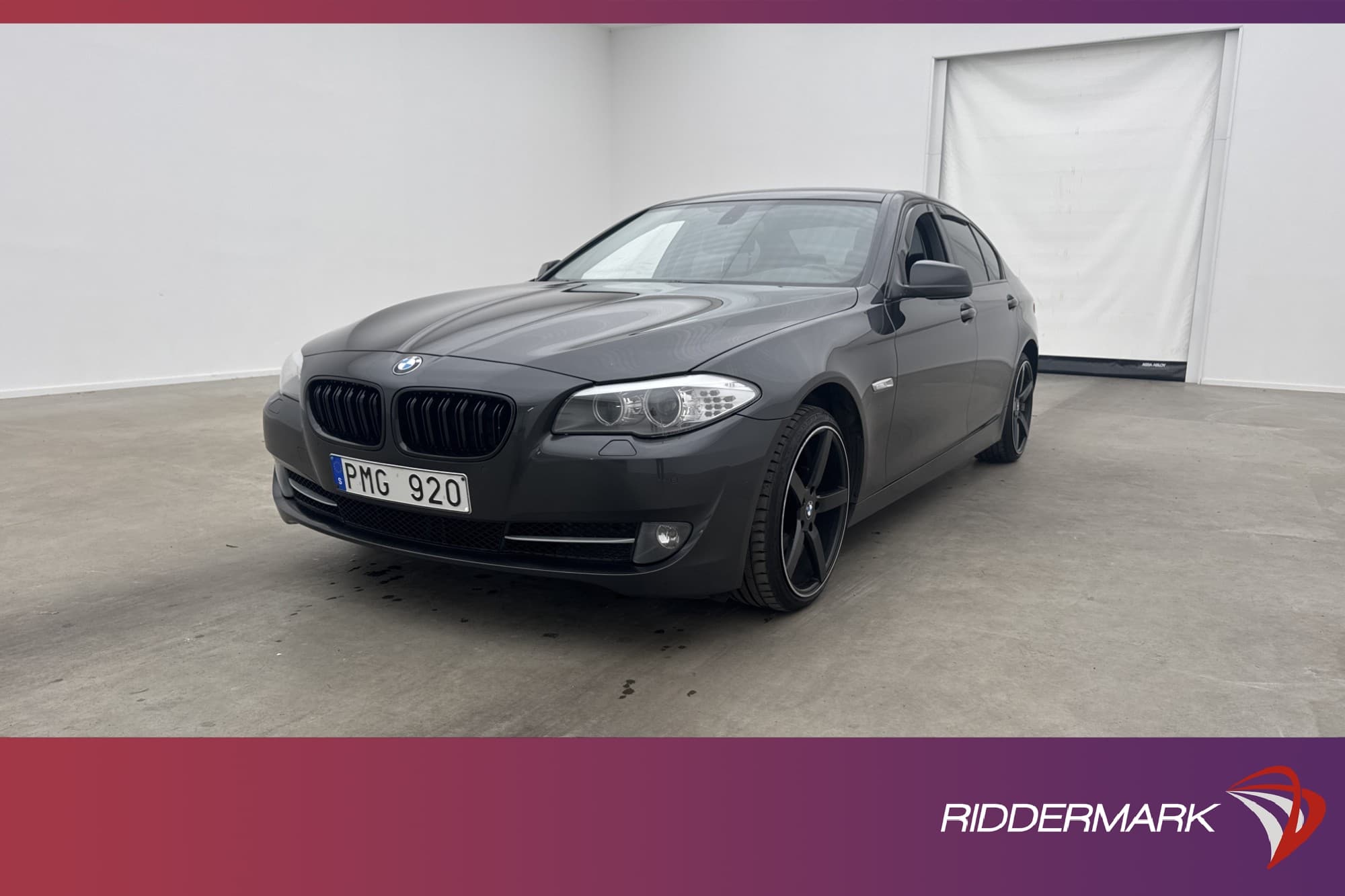 BMW 520d Sedan 184hk Halvskinn Kupé-Ventilstion Paddlar Drag