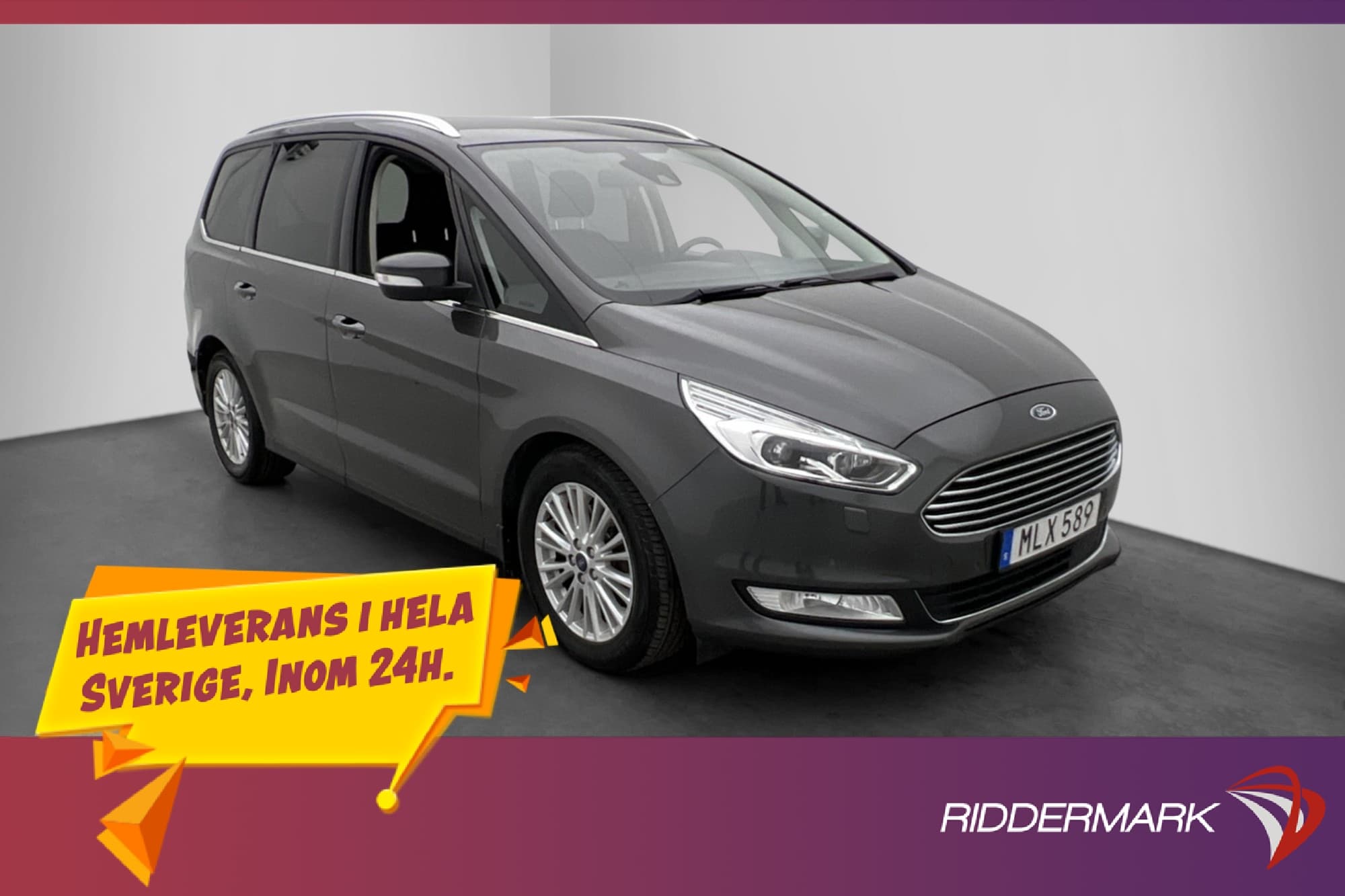 Ford Galaxy 2.0 180hk Titanium 7-Sits D-Värmare P-Sensorer