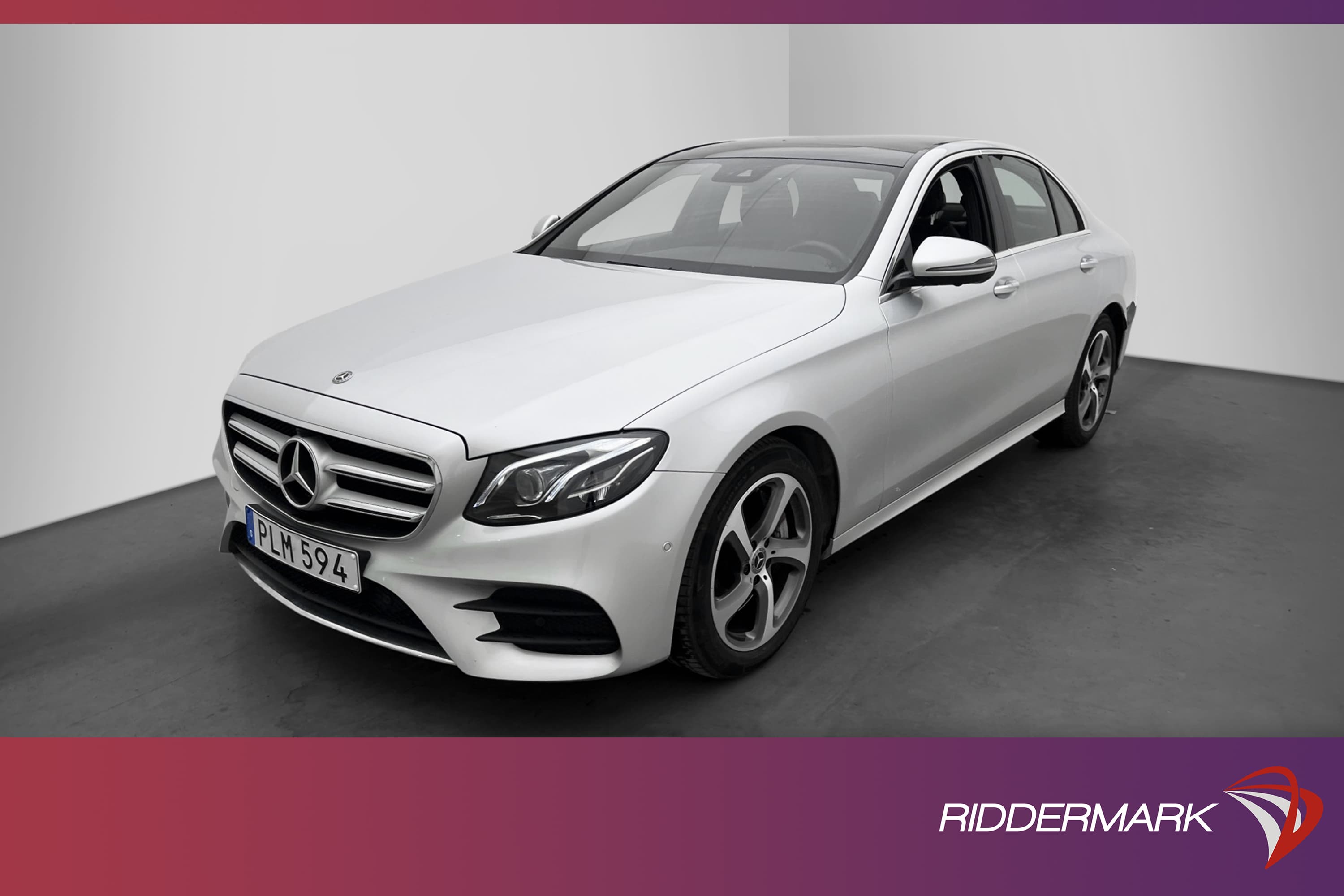 Mercedes-Benz E 400 4M 333hk AMG Burmester Pano Värmare Drag