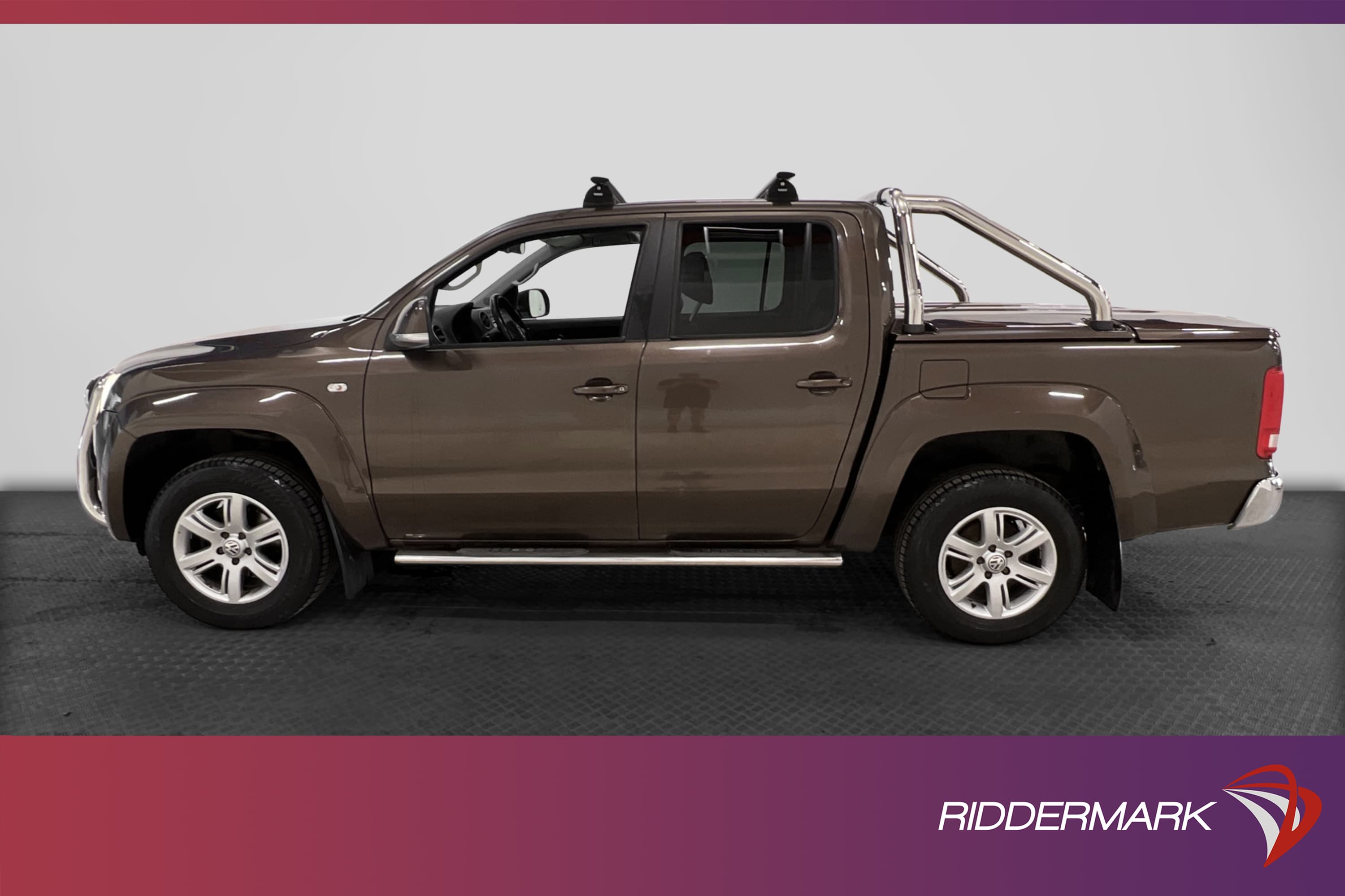 Volkswagen Amarok 163hk 4Motion Värmare Skinn Drag Diff 