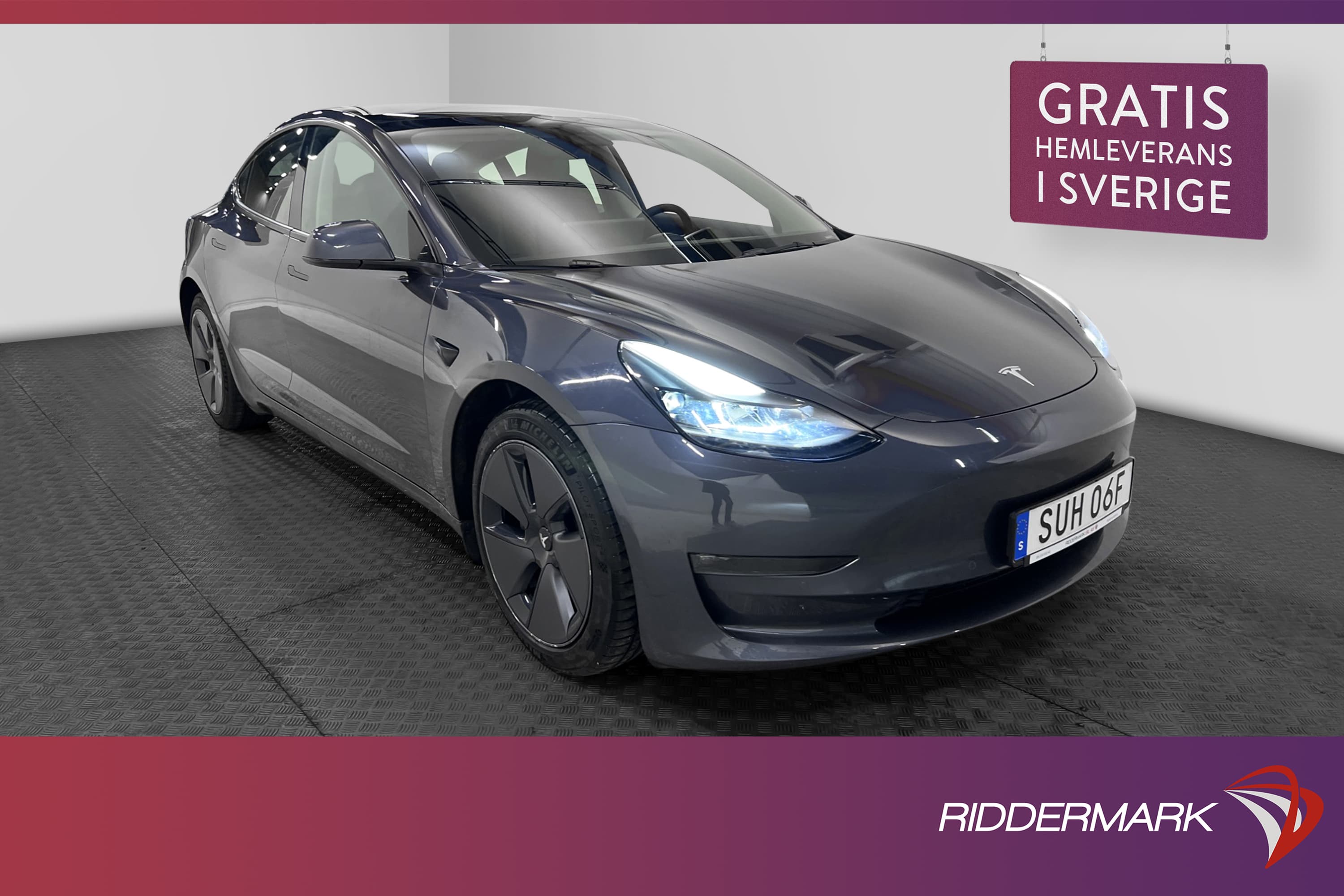 Tesla Model 3 Long Range AWD 440hk