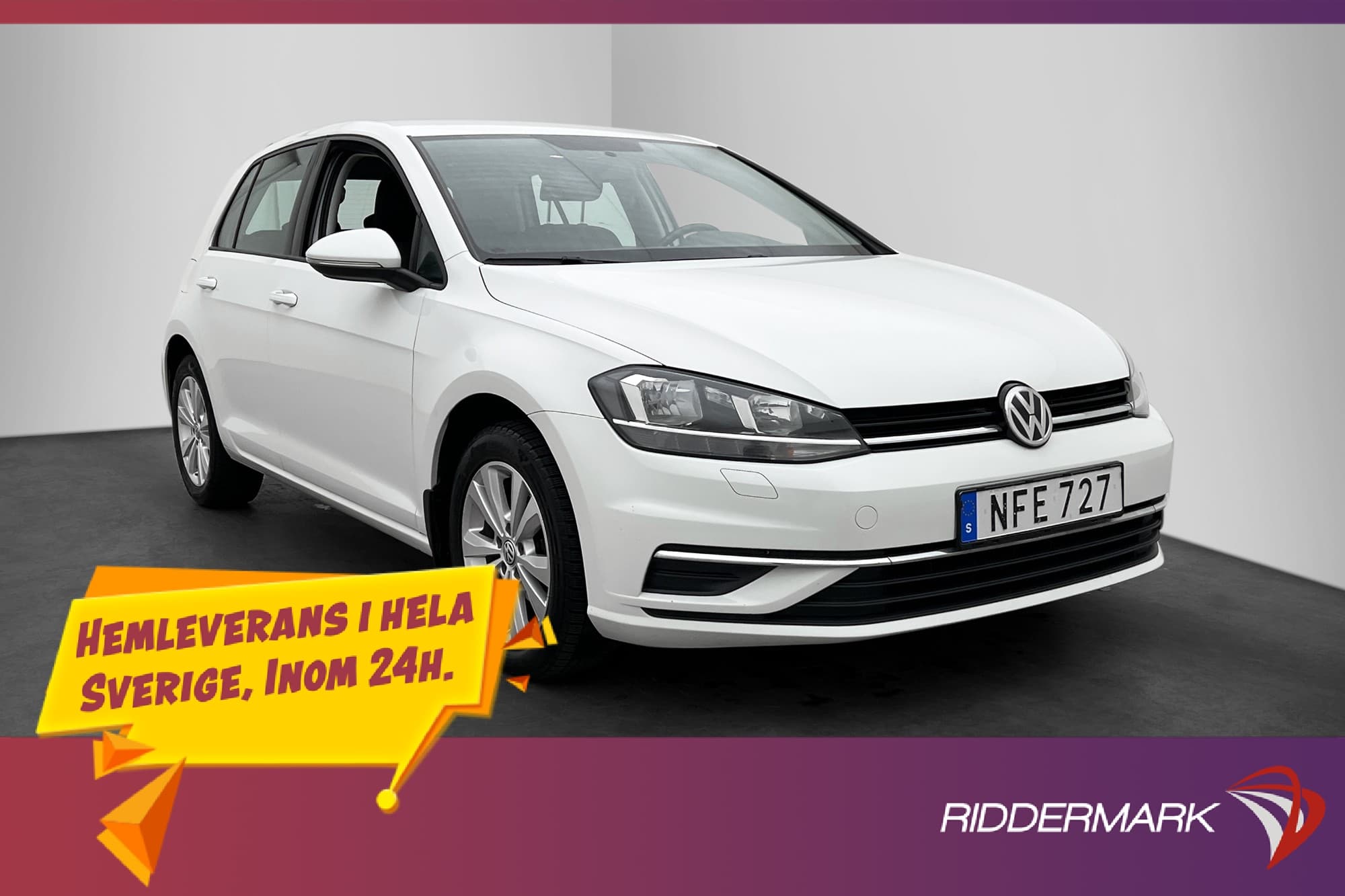 Volkswagen Golf 1.0 TSI 110hk CarPlay Adaptiv-Farthållare