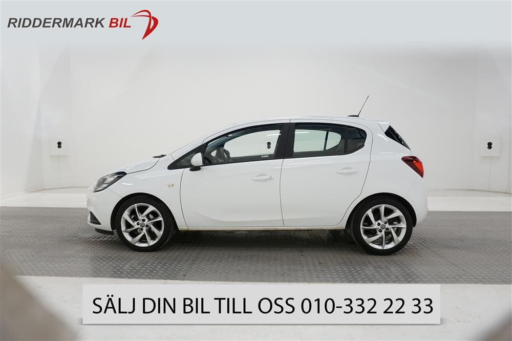 Opel Corsa 90hk 0,43l/mil Bluetooth