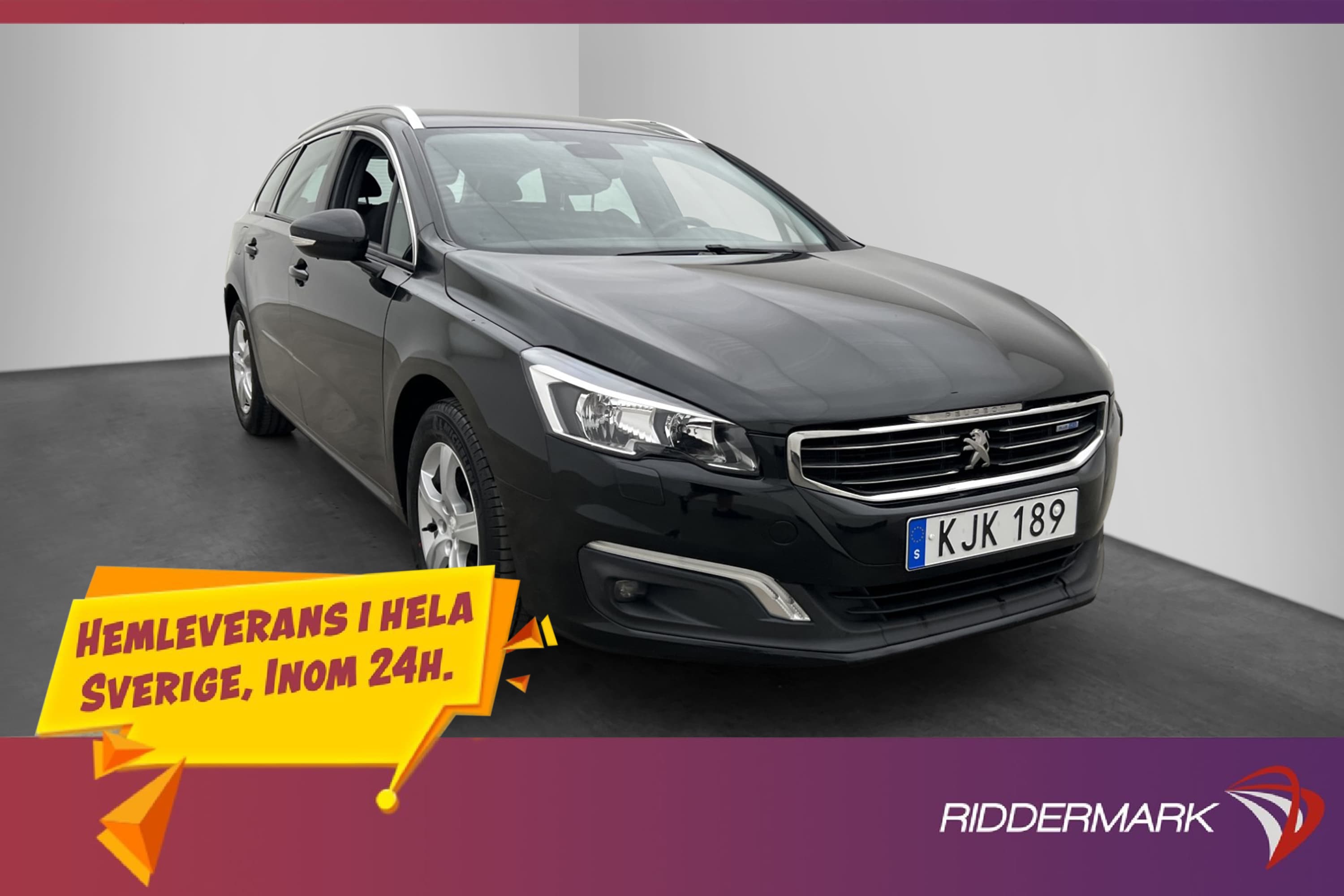 Peugeot 508 SW 120hk Sensorer Farthållare Bluetooth 