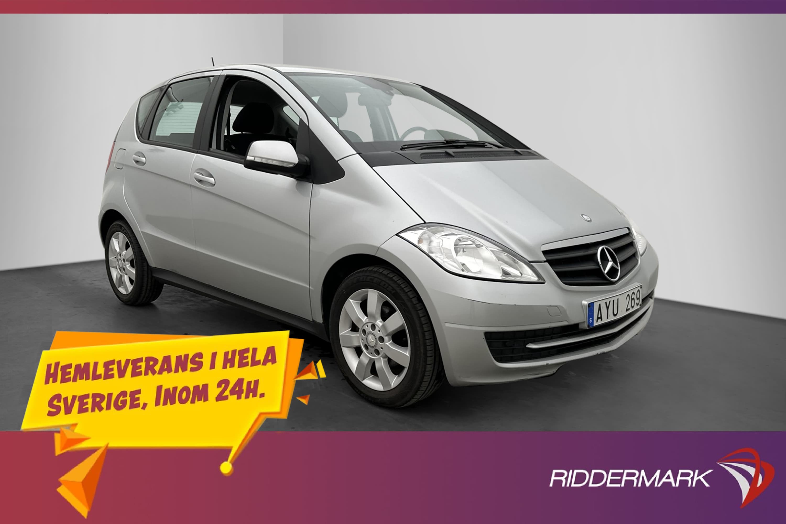 Mercedes-Benz A 160 M&K-Värmare Två-Brukare Farthållare