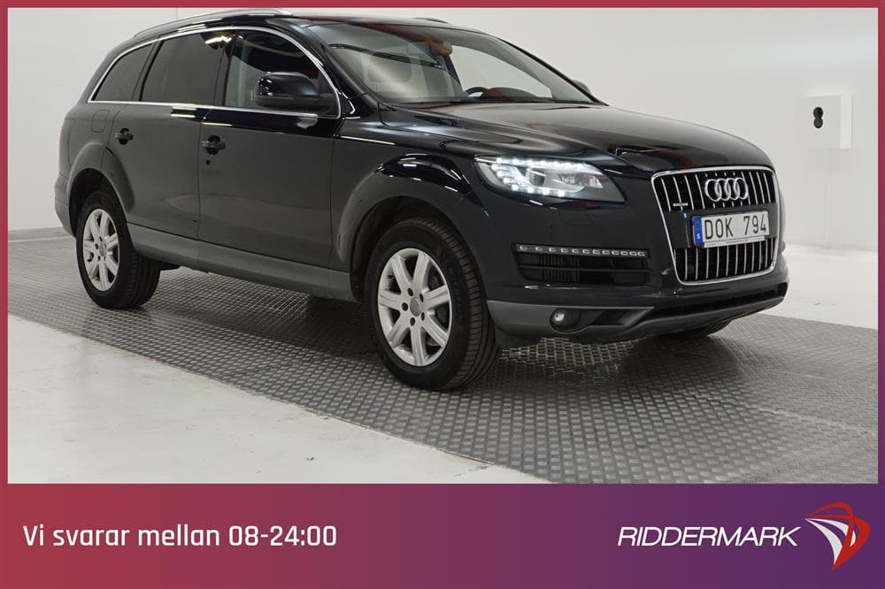 Audi Q7 3.0 TDI 239hk Quattro 7-Sits Skinn P-Sens Välservadexteriör