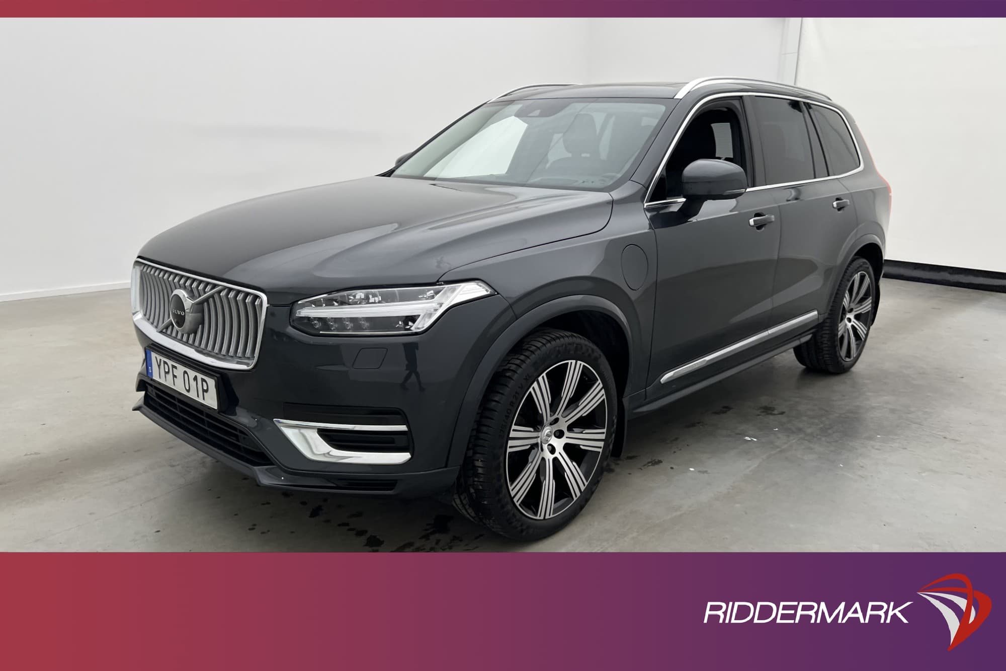 Volvo XC90 Recharge T8 AWD Inscription 7-Sits B&W Luftfjädri