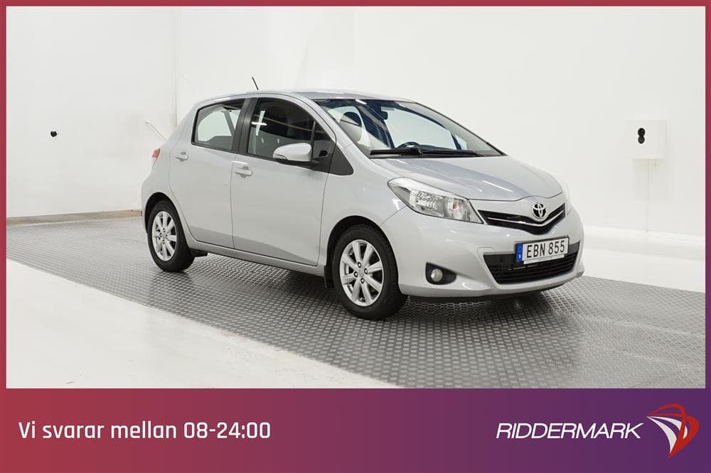 Toyota Yaris 1.33 100hk Låg Skatt