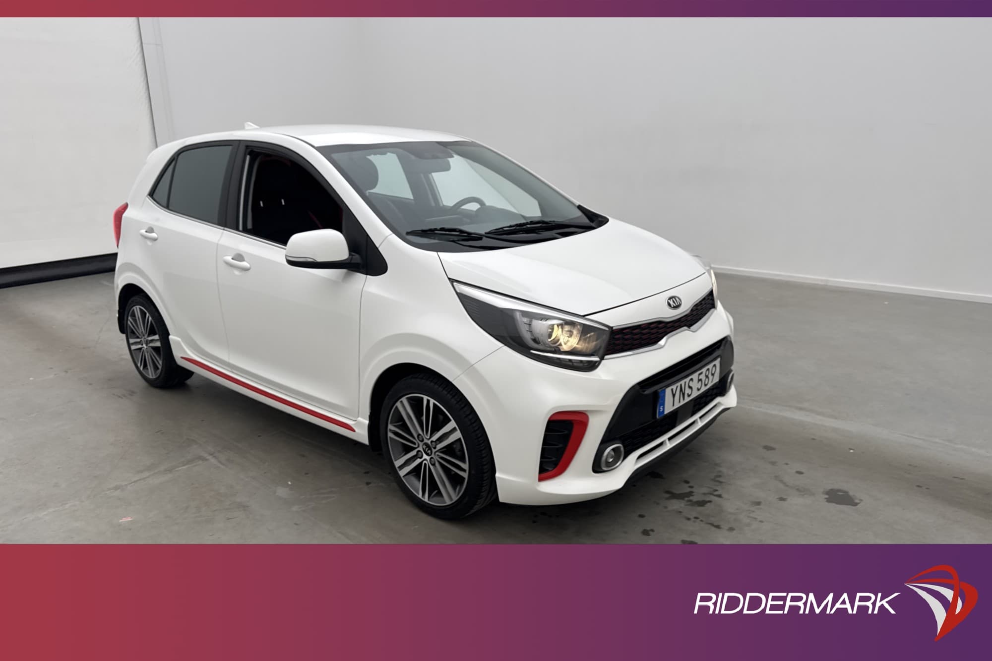 Kia Picanto 1.0 100hk GT-Line Kamera Skinn CarPlay Rattvärme