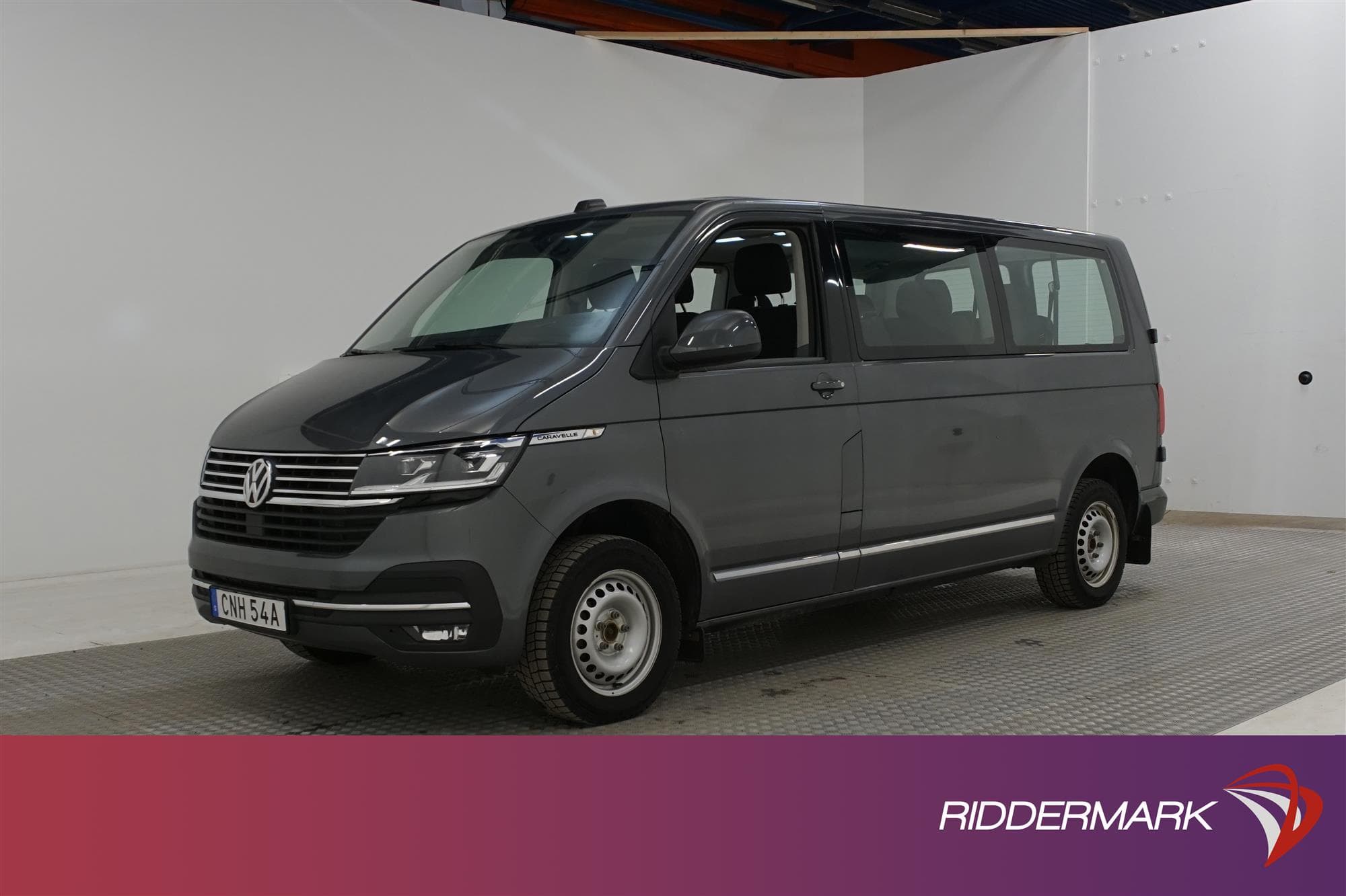 Volkswagen Caravelle Automat 150hk Lång Drag Värmare Moms 