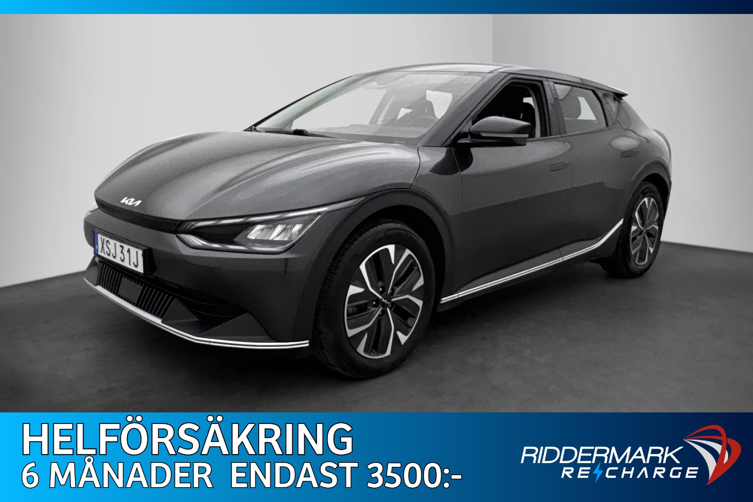 Kia EV6 77.4 kWh PLUS Drag Kamera BLIS Rattvärme MOMS 1Ägare