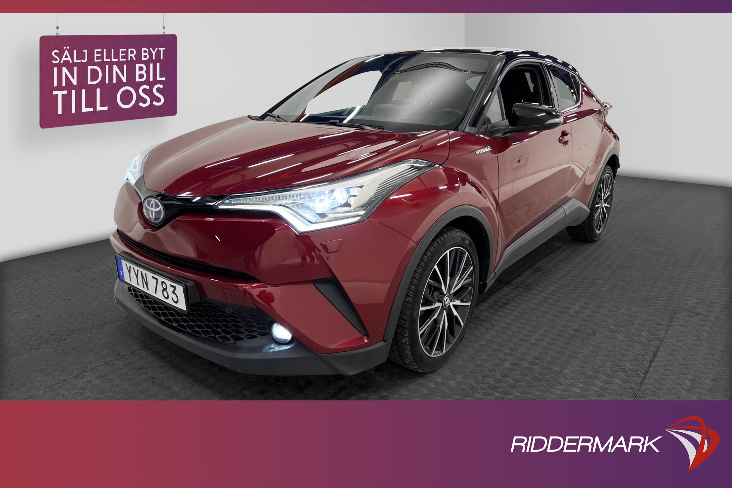 Toyota C-HR Hybrid CVT 122hk