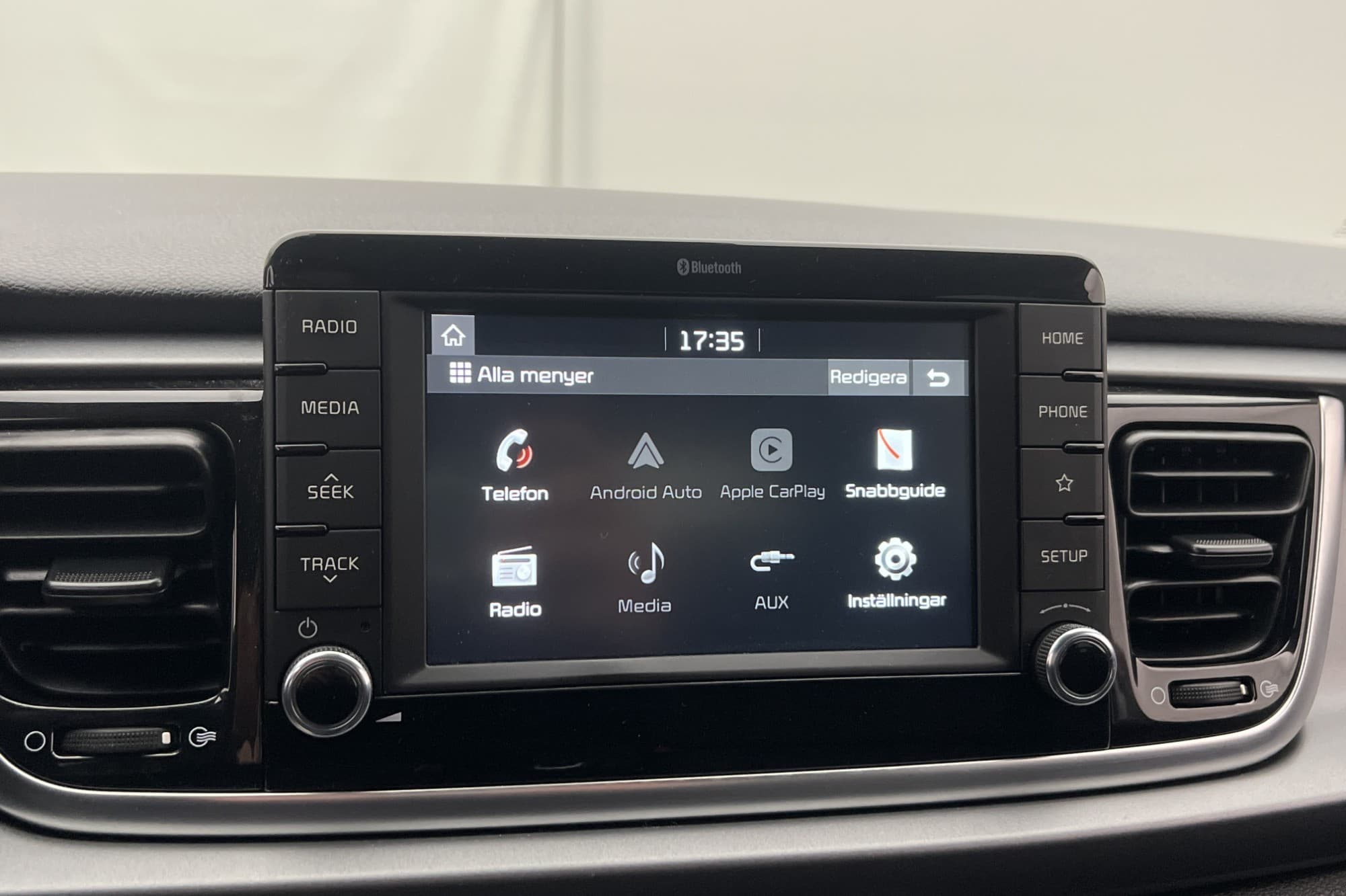Kia Rio 1.2 CVVT 84hk Advance CarPlay Backkamera Rattvärme