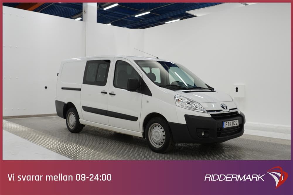 Toyota Proace Crew Cab 2.0 D 128hk L2 Värmare Nybes