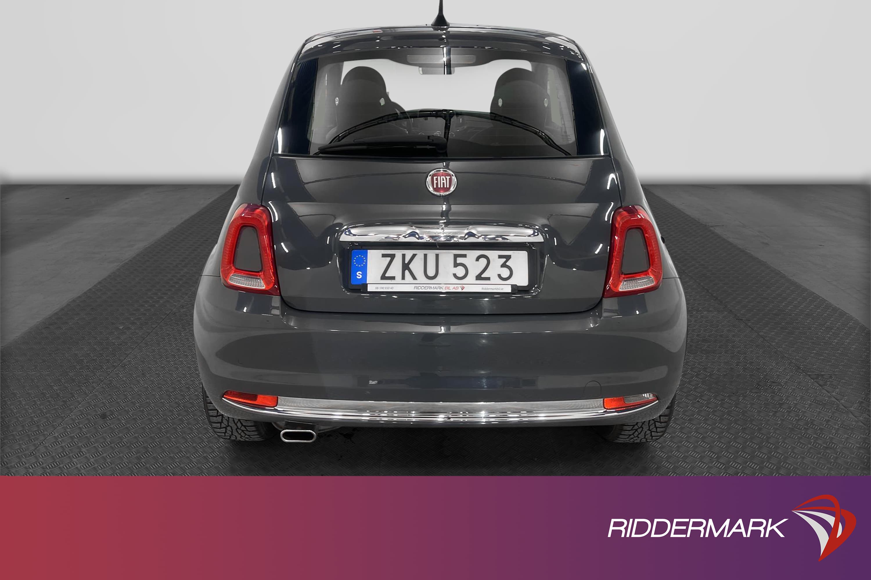 Fiat 500 1.2 69hk Panoramaglastak PDC 738kr Skatt Ny Kamrem