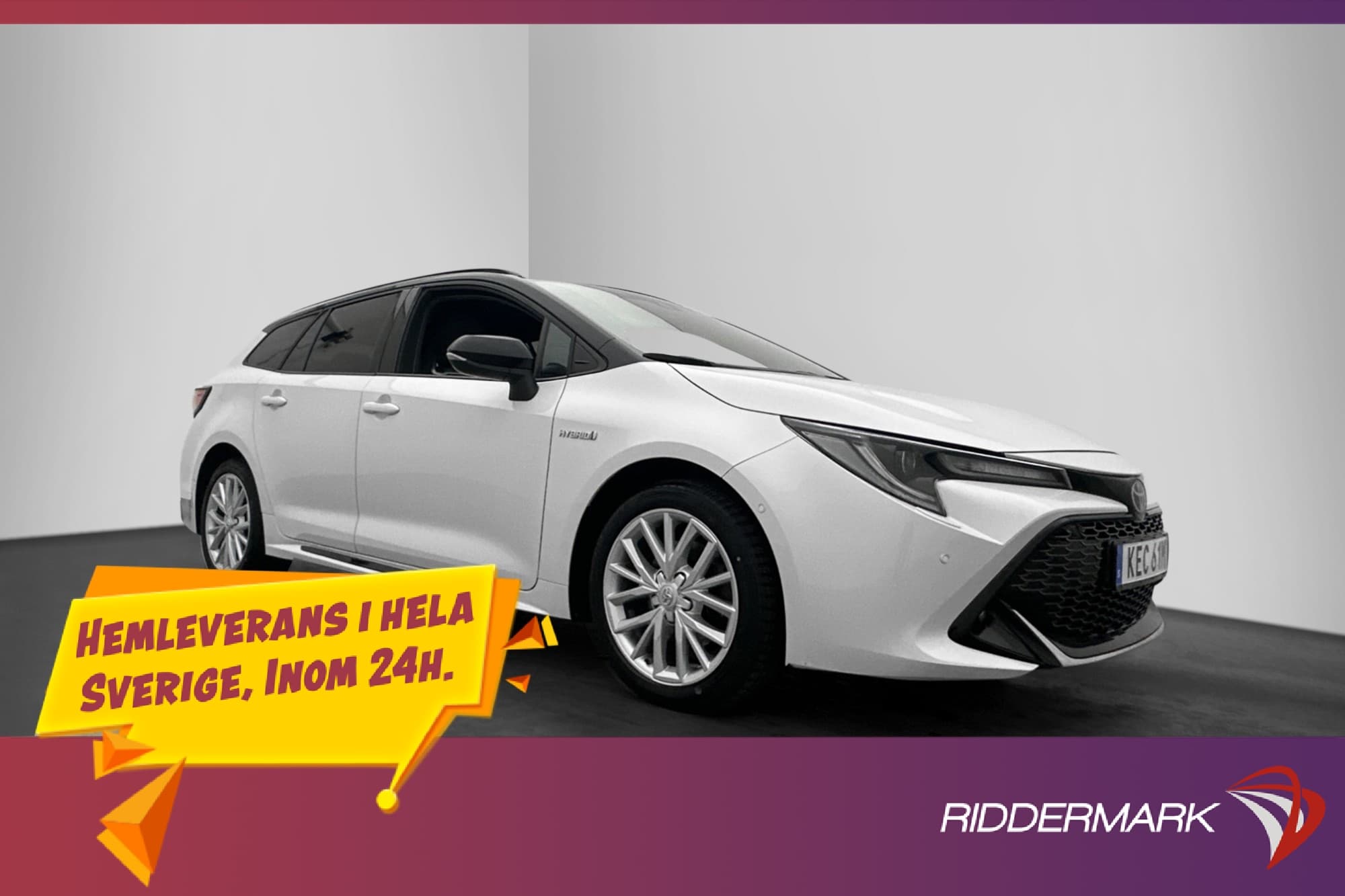 Toyota Corolla TS Hybrid GR Sport Rattvärme Värmare Kamera