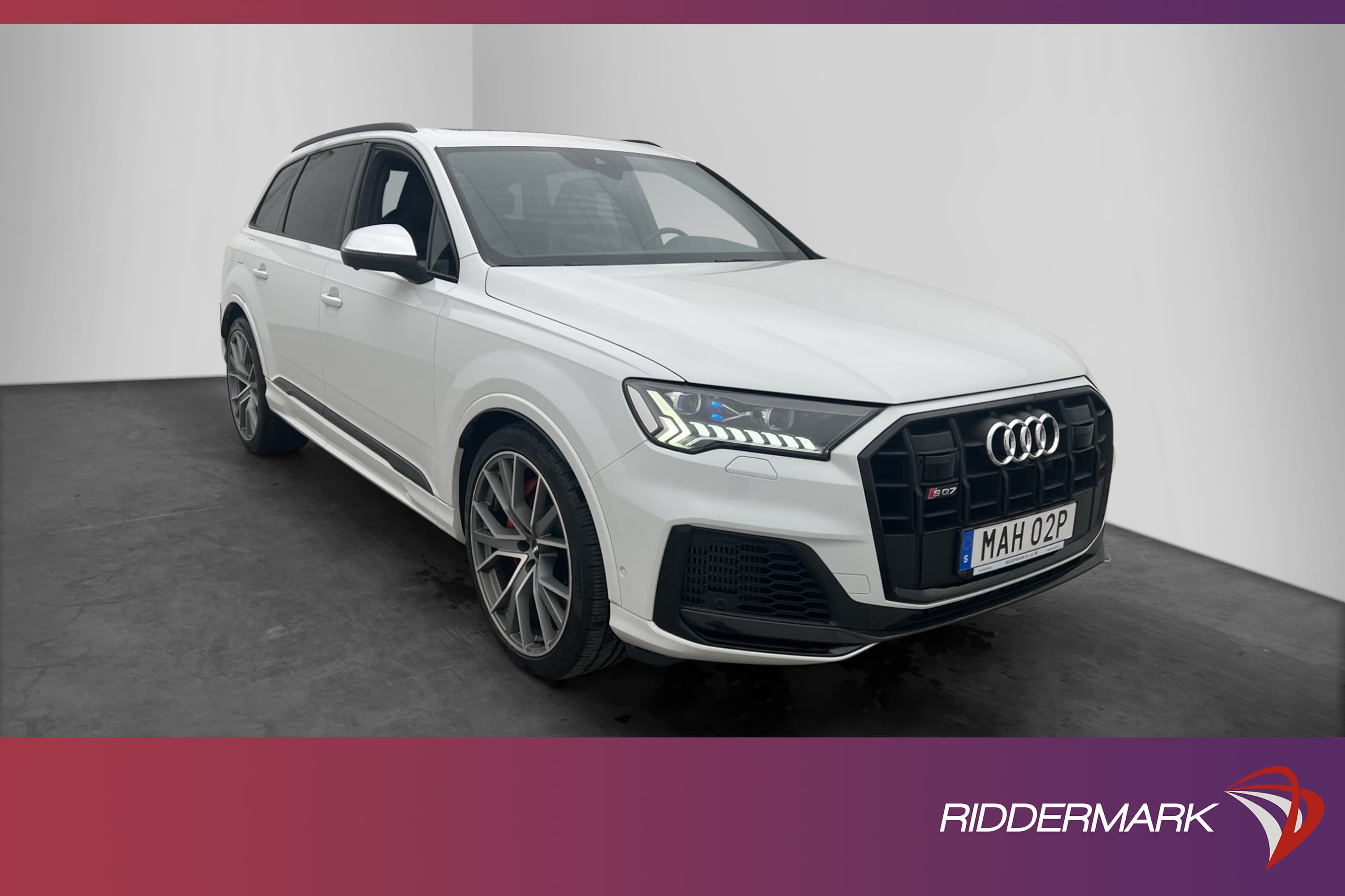 Audi SQ7 TDI Q 435hk 7-sits Cockpit BOSE Luft Pano 360° MOMS