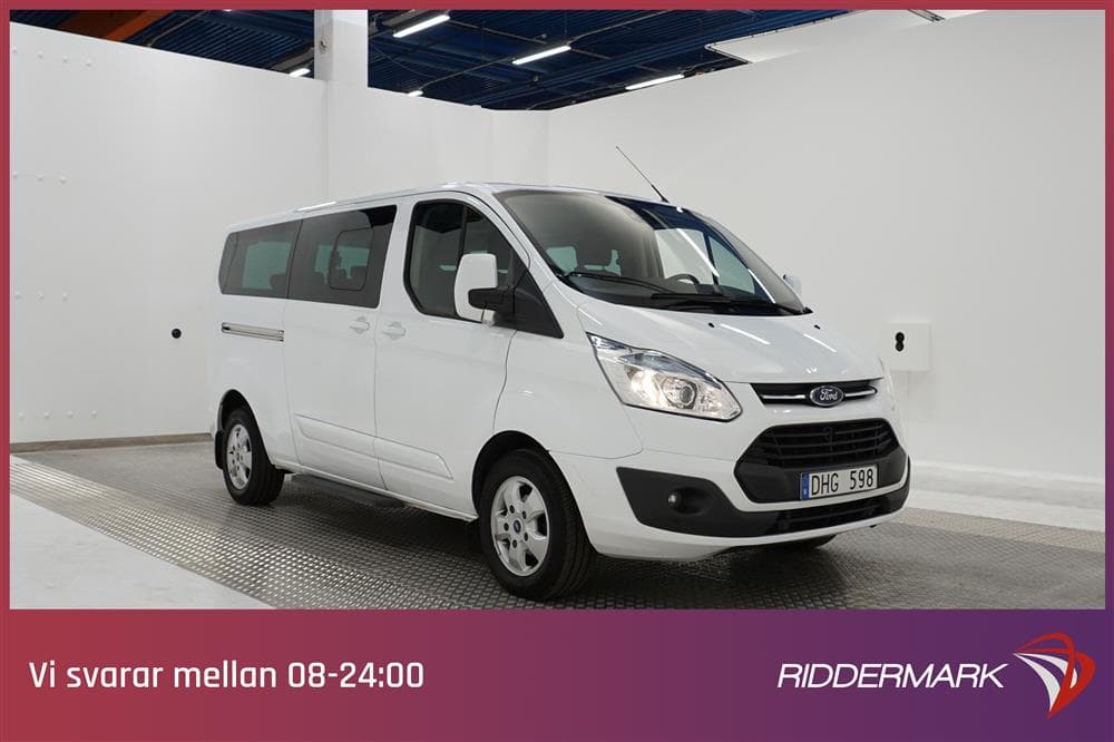 Ford Custom Tourneo 2.2 TDCi Eu6 125hk Drag Lång B-Kamera