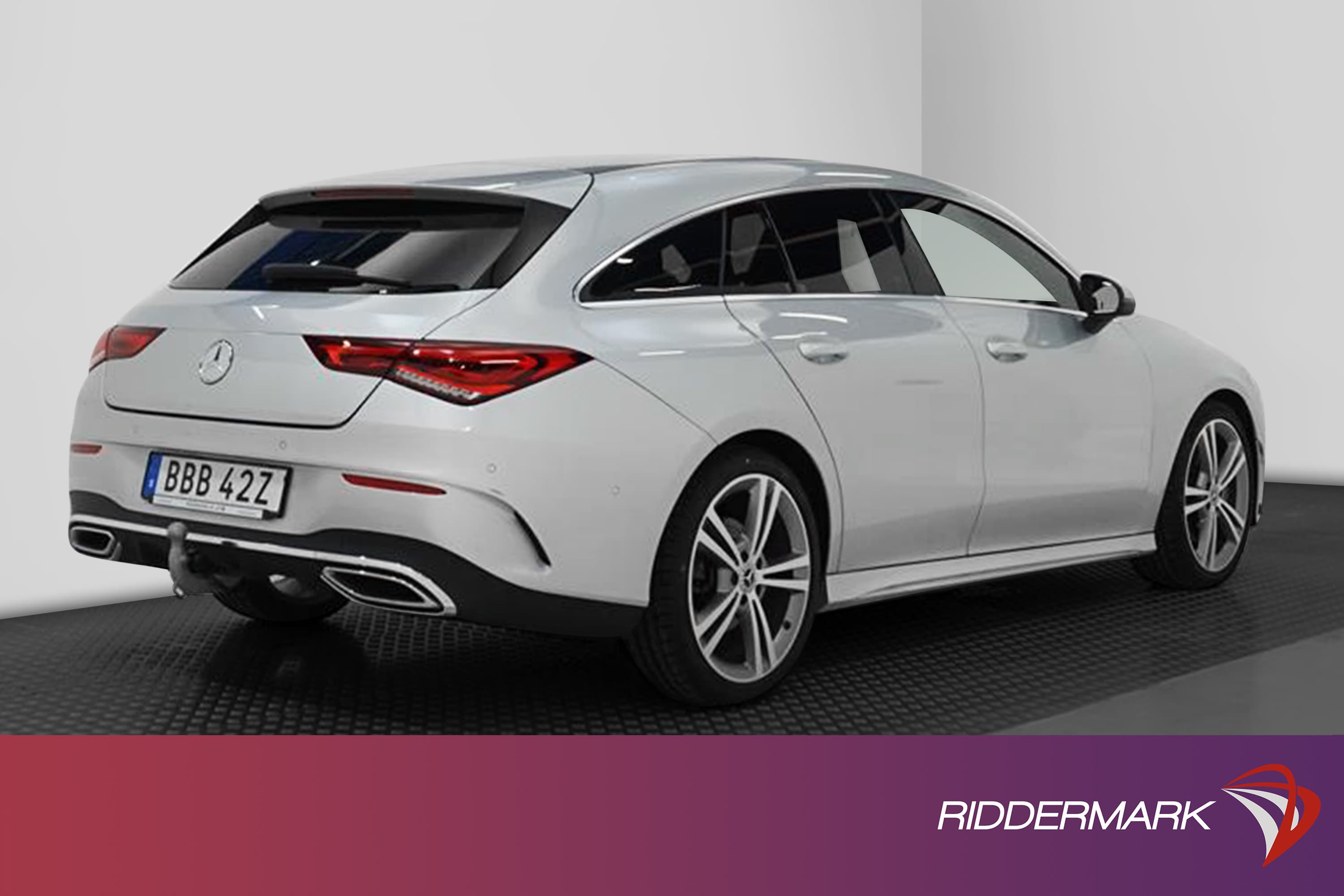 Mercedes-Benz CLA 200 d 150hk AMG Widescreen Pano Navi B-Kamexteriör