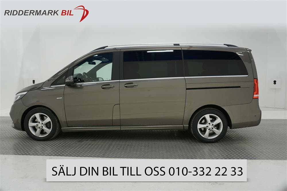 Mercedes V250d 190hk AMG Avantgarde Värmare 7sits 0.6l/mil 