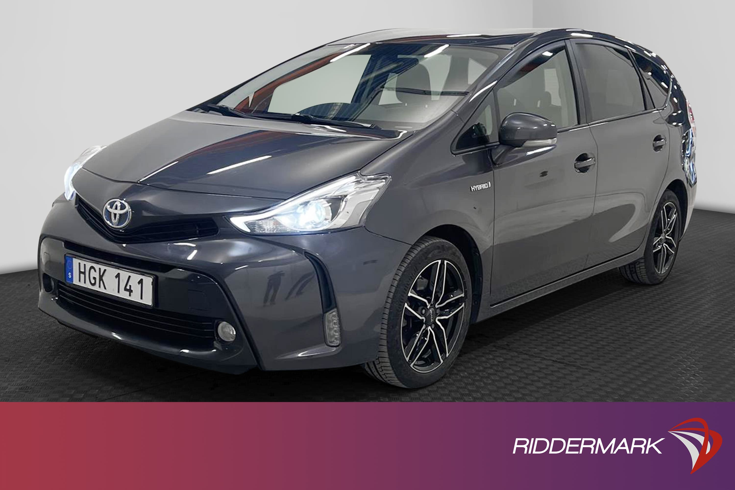 Toyota Prius+ Hybrid CVT 136hk 7 Sits B-Kam HUD Skinnklädsel