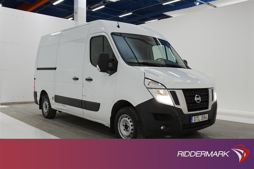 Nissan NV400 2.3 145hk Eu6 L2H2 V-Inredd Värmare Moms 