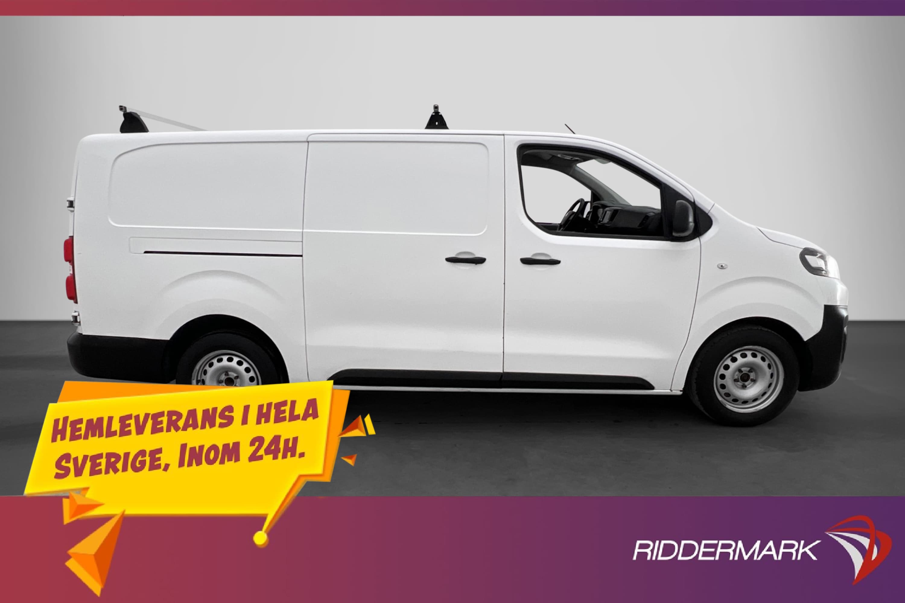 Citroën Jumpy L3 2.0HDi Drag 3-Sits CARPLAY Farthållare Moms