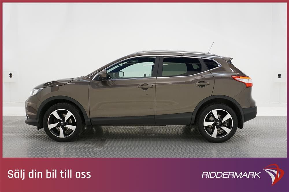 Nissan Qashqai 1.2 115hk 360 Pano Navi 