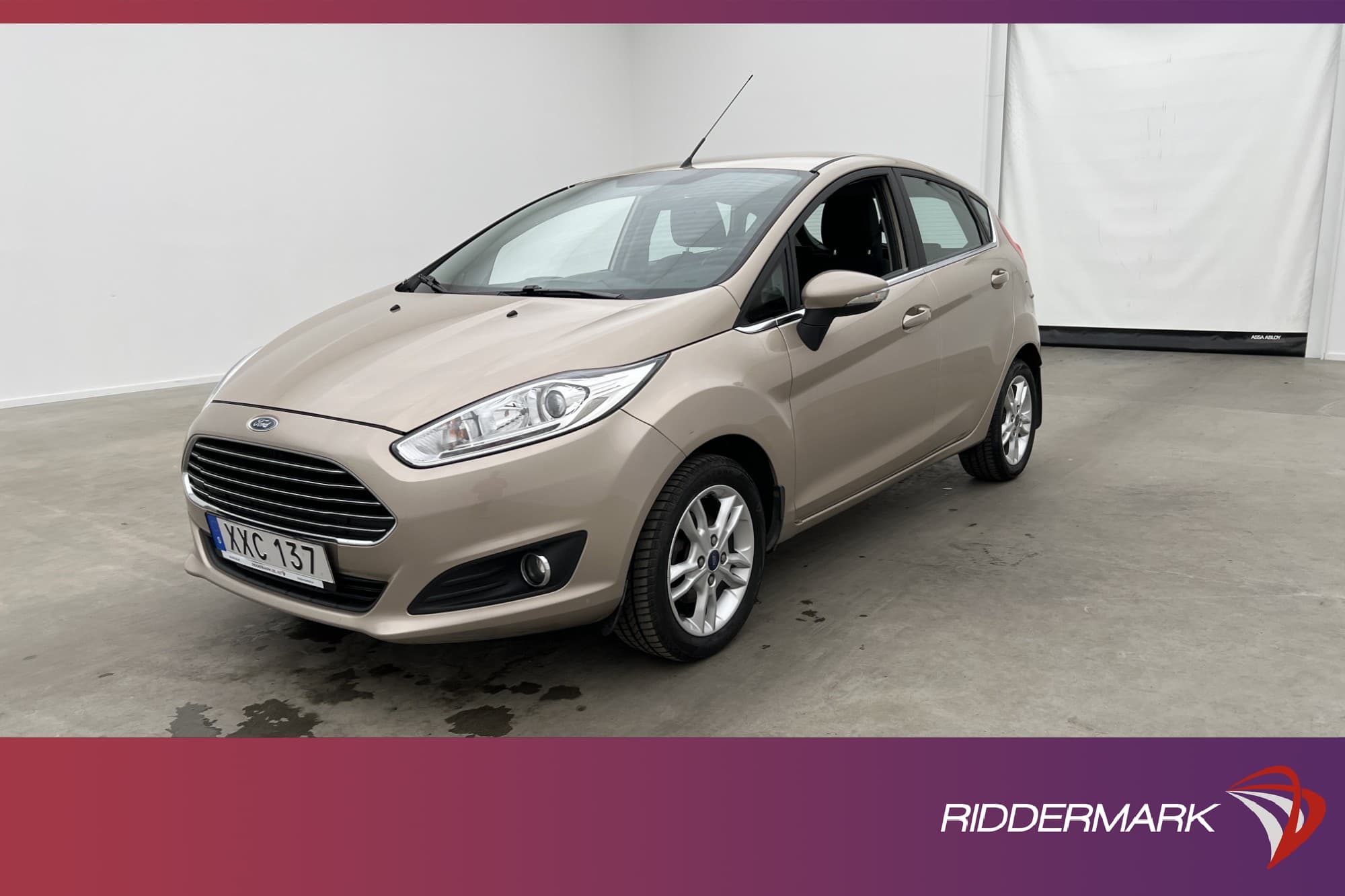 Ford Fiesta 1.0 EcoBoost 100hk Bluetooth 0.46L/Mil Lågskatt