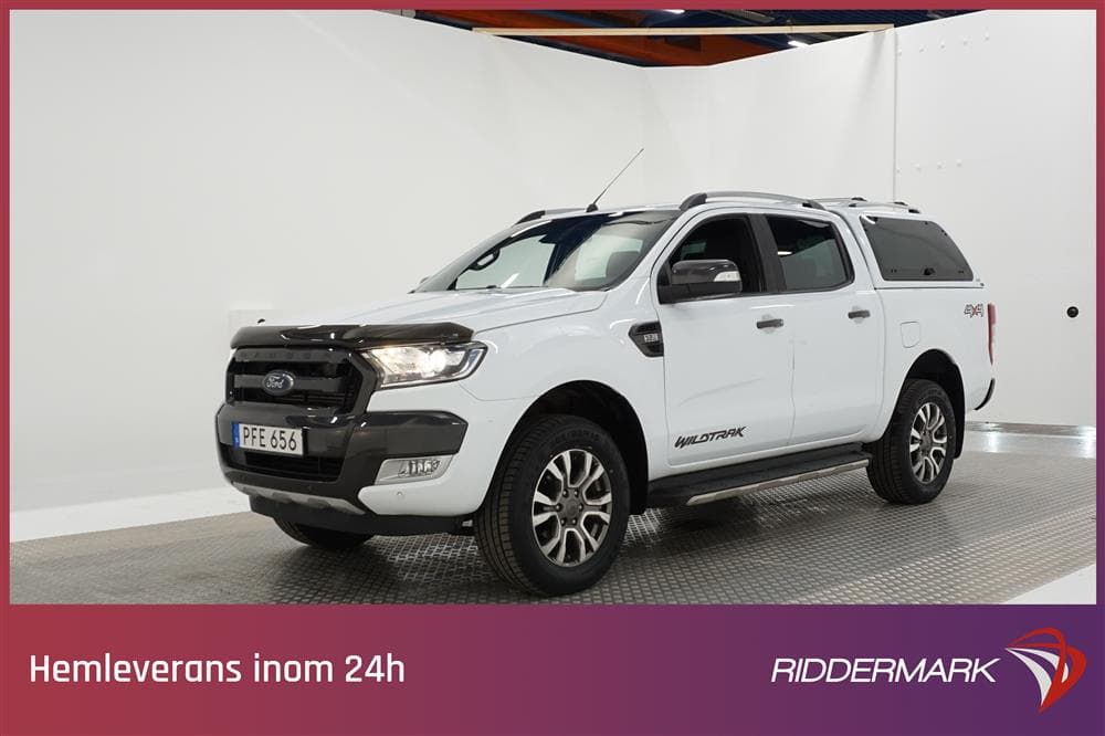 Ford Ranger Wildtrak 3.2TDCi Aut Eu6 4WD 200hk Värmare Moms
