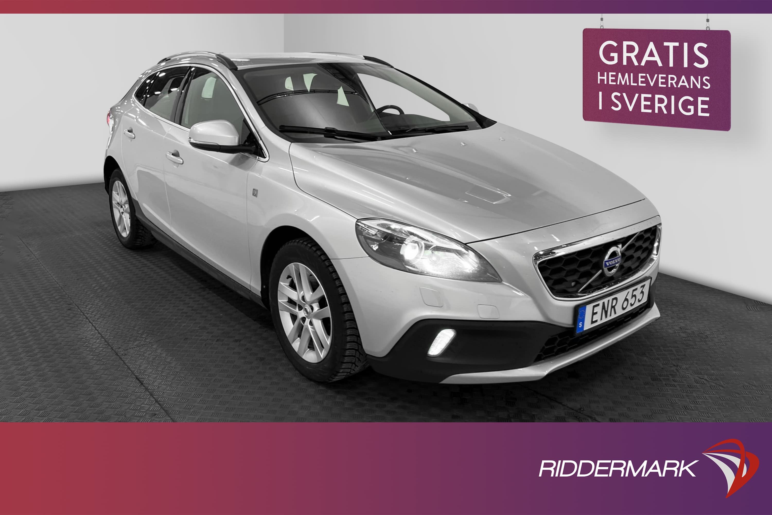 Volvo V40 Cross Country D2 Ocean Race VOC Värmare Skinn 