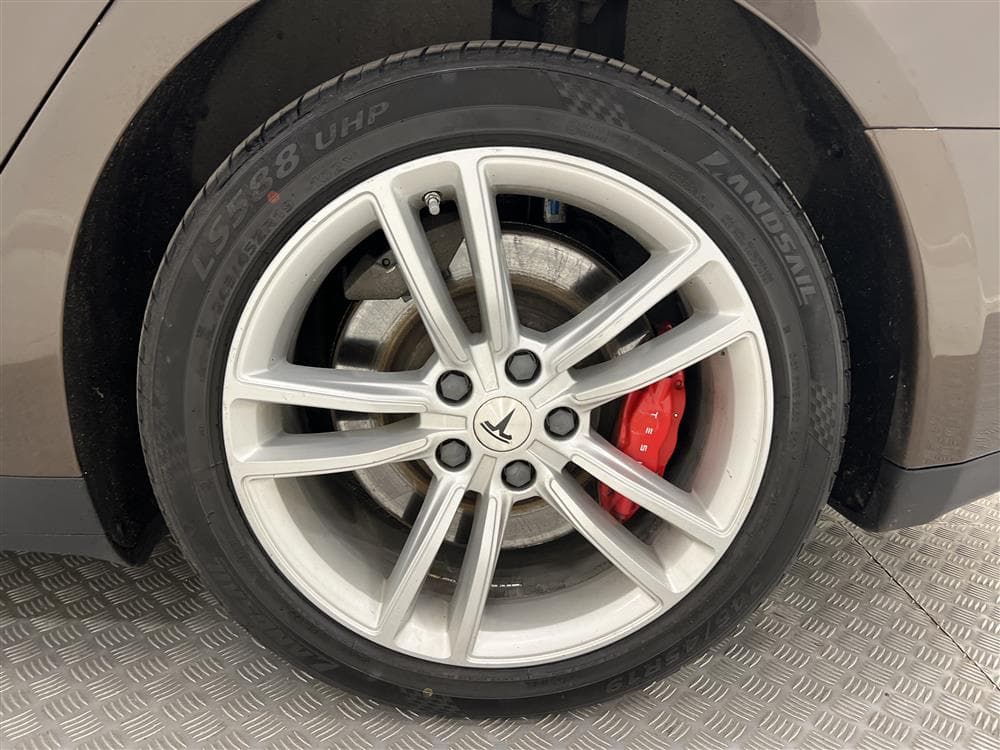 Tesla Model S P85 Pano Backkamera Svensksåldinteriör