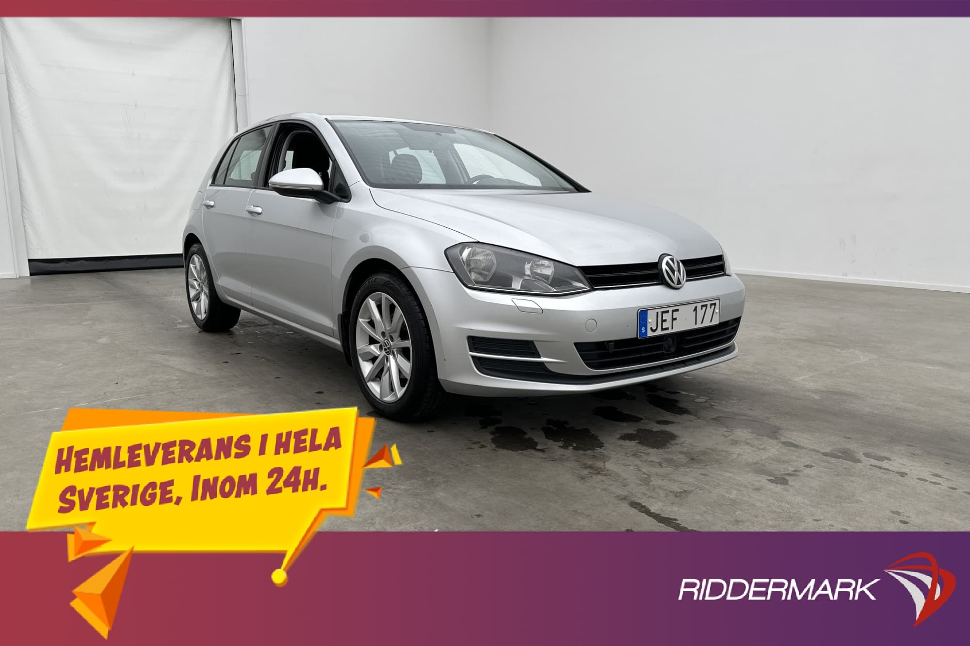 Volkswagen Golf TSI 105hk M&K-Värmare 426kr Årsskatt Adaptiv