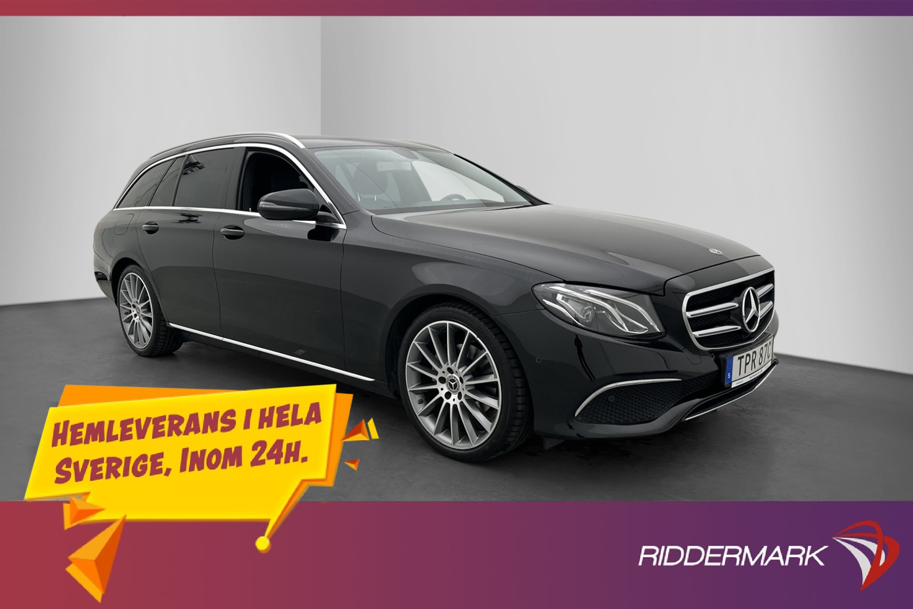 Mercedes-Benz E 200 T d 160hk Widescreen Drag Navi Halvskinn