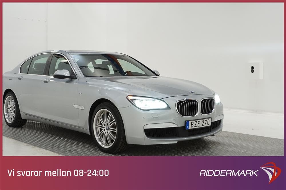 BMW 740d xDrive 313hk M-Sport H/K T-lucka HUD GPS B-kam Drag