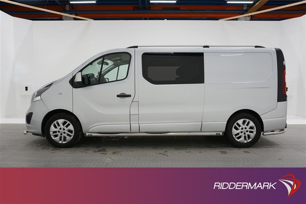 Opel Vivaro Crew Van 1.6CDTI 145hk L2 Navi Kamera Dragkrok 