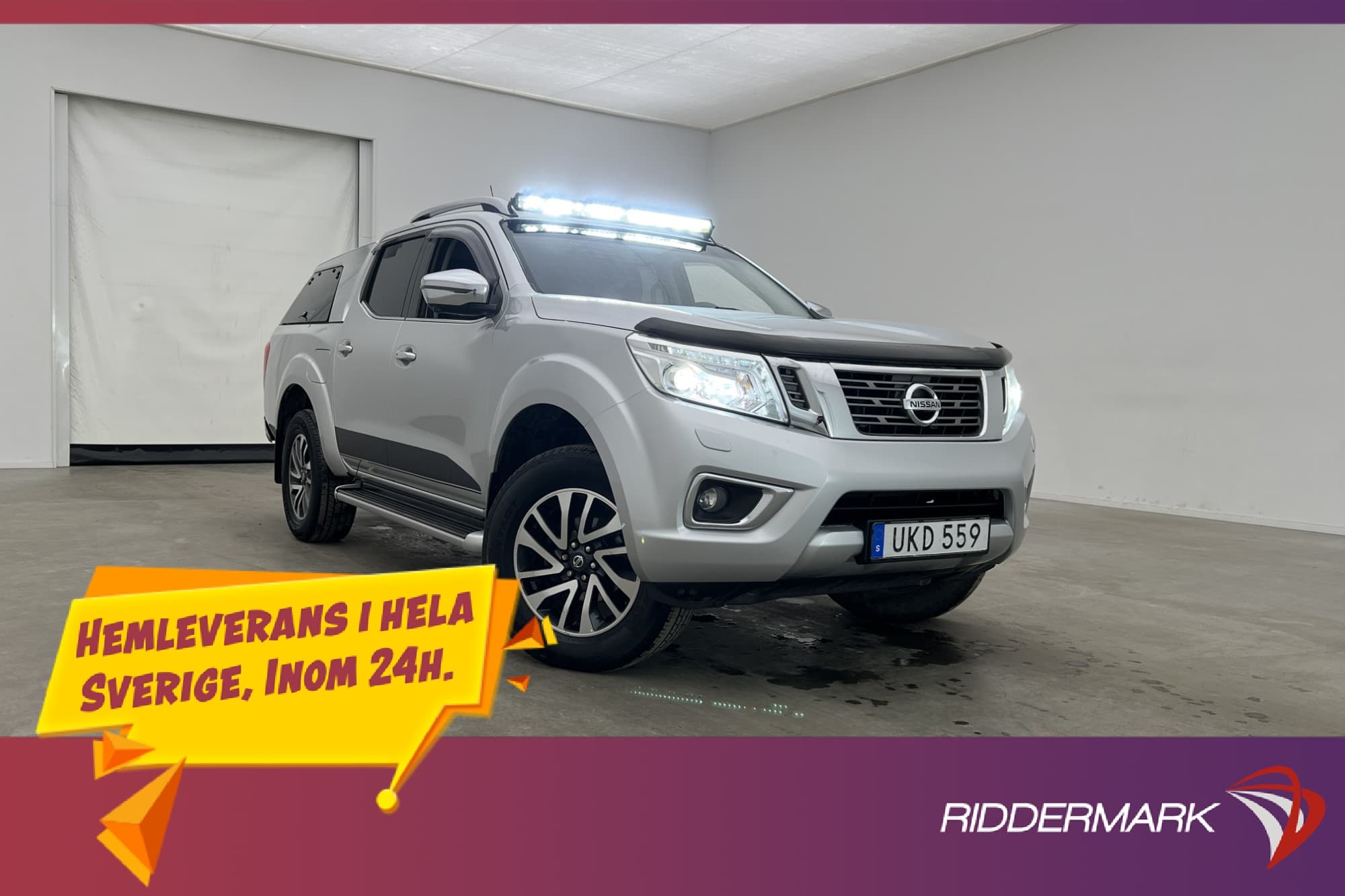 Nissan Navara Tekna 2.3dCi 4WD Drag Skinn Taklucka Diff 360°
