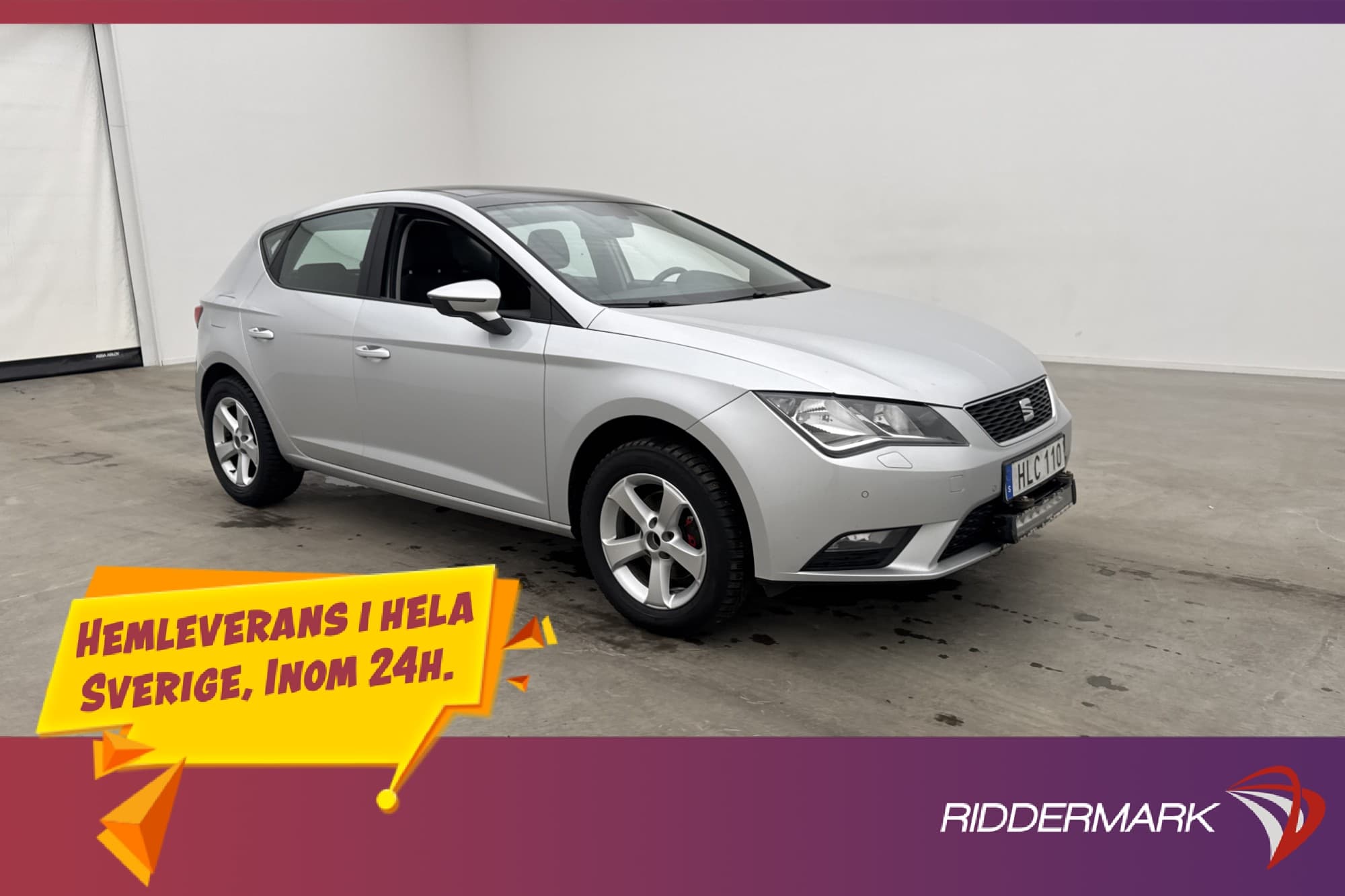 SEAT Leon 1.2 TSI 105hk Style Sensorer Farthållare