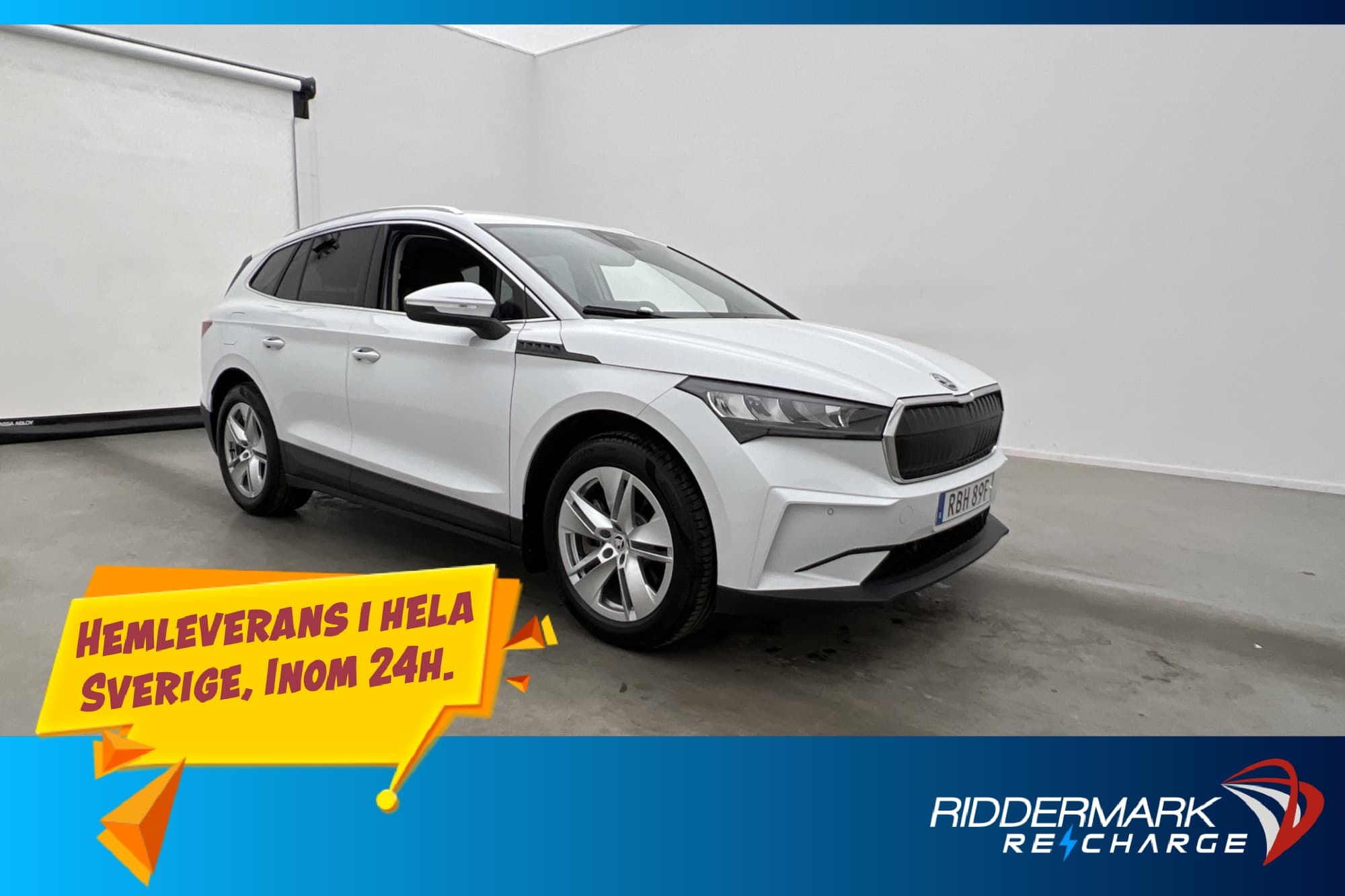 Skoda Enyaq 85 286hk Värmare Kamera Dragkrok CarPlay MOMS