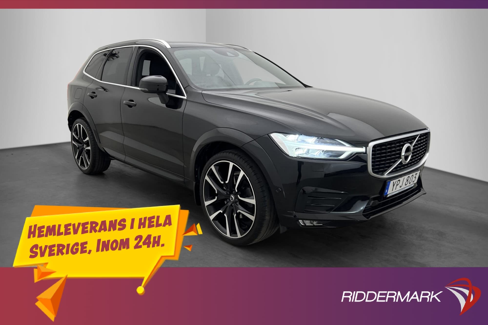 Volvo XC60 D5 AWD R-Design VOC Värm Pano Drag Kamera BLIS