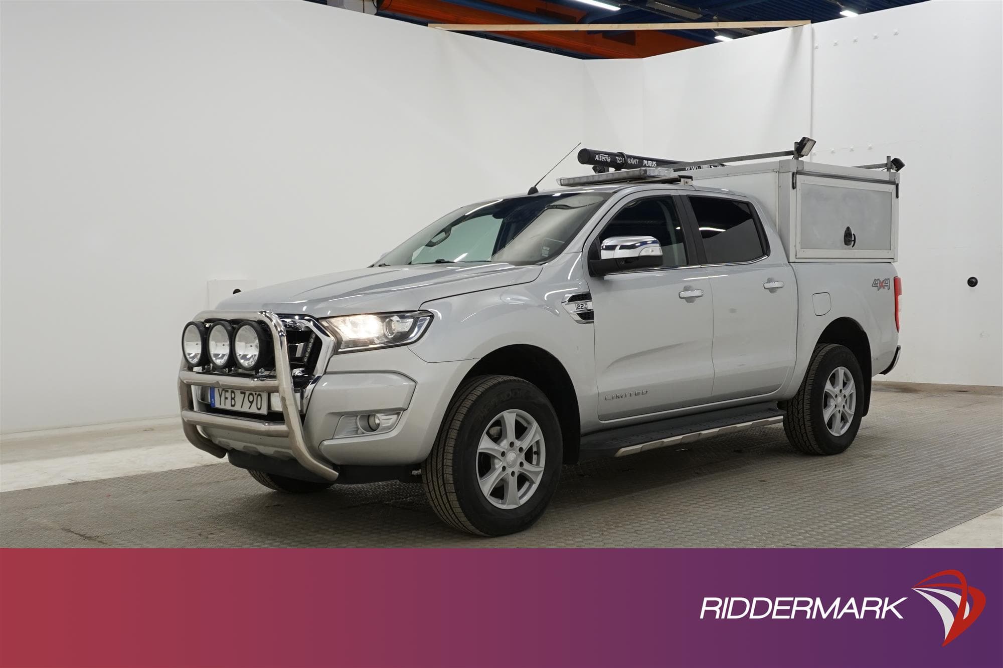 Ford Ranger Limited 2.2TDCi Automat Värmare Påbyggnad Moms