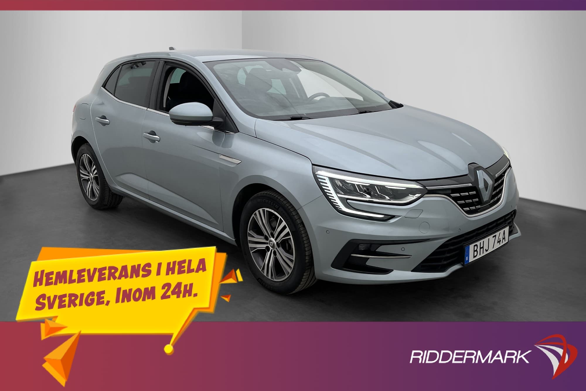 Renault Mégane E-TECH Plug-In 160hk BOSE HUD Kamera Nav Drag